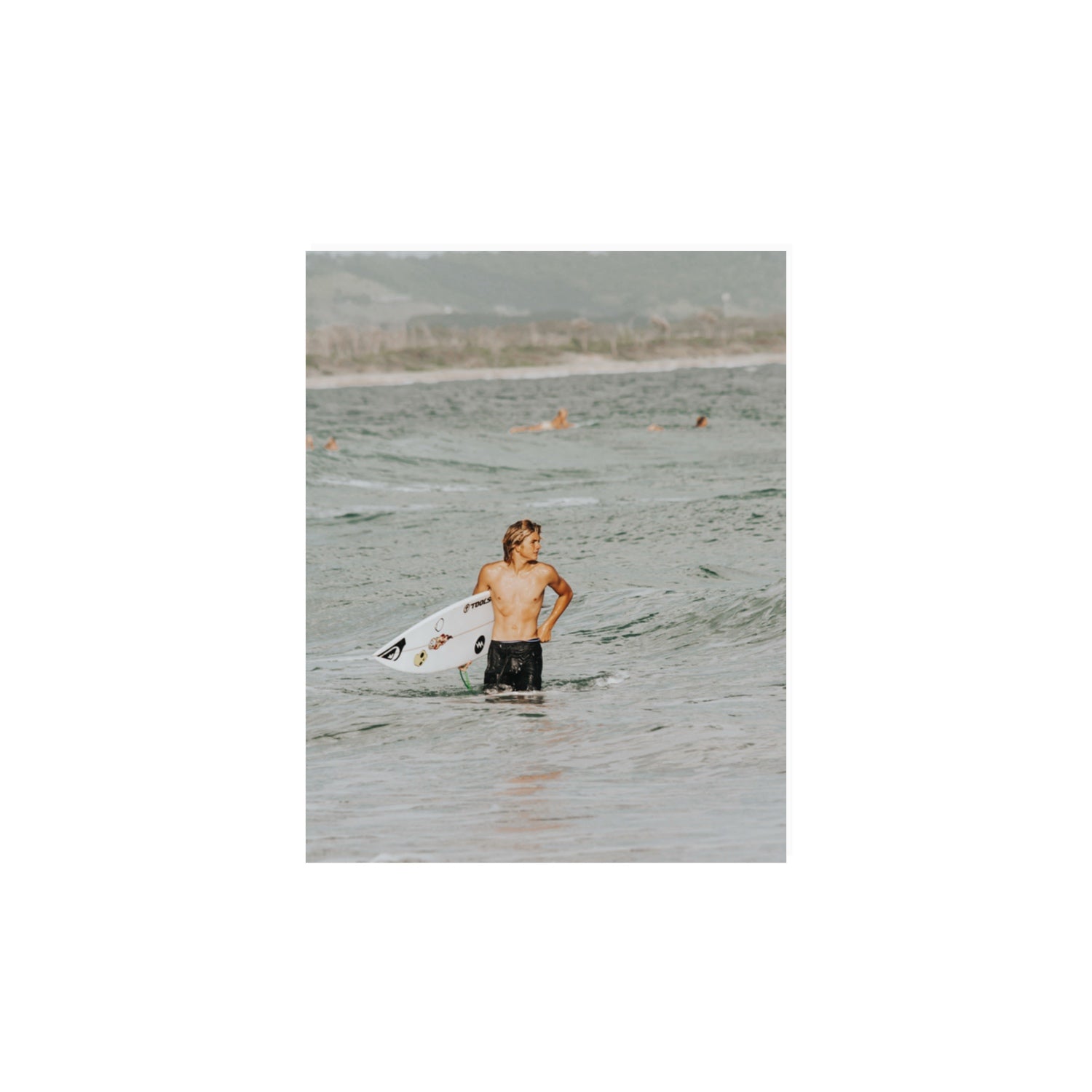Chasing Mavericks Byron Bay Surf coastal wall art 11 x 14 in unframed fine art print