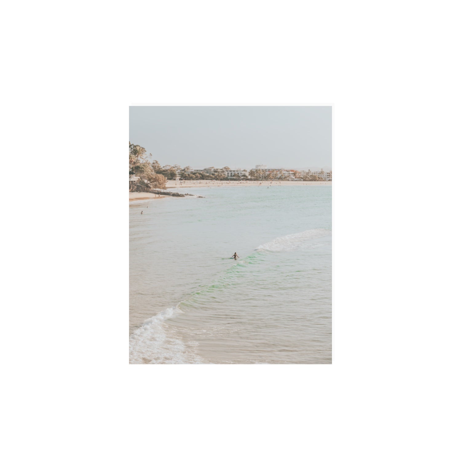 Salt Reverie fine art print, Noosa, Australia, coastal scenes artwork, 11 x 14 in, Unframed, Fine Art Print