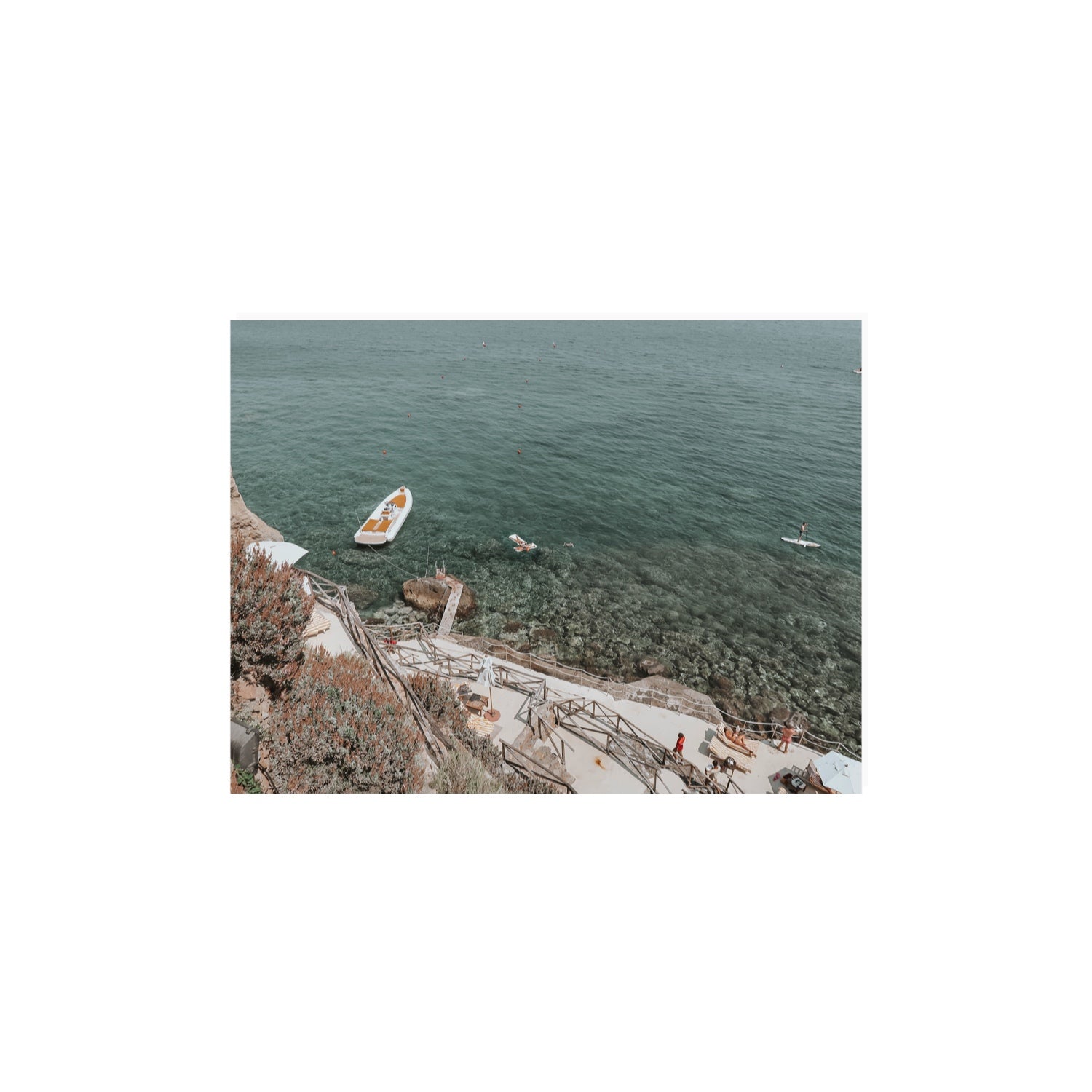 The Lagoon Tuscany coastal Italian wall art 12 x 16 in unframed fine art print