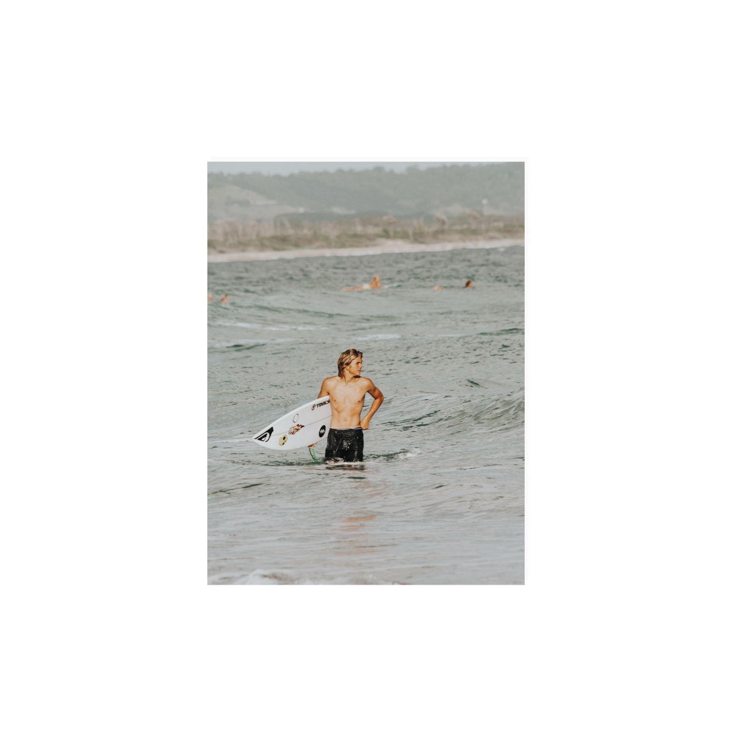 Chasing Mavericks Byron Bay Surf coastal wall art 12 x 16 in unframed fine art print