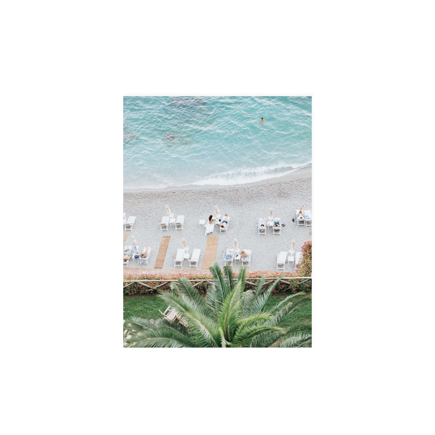 Paradiso Amalfi Mediterranean wall art 12 x 16 in unframed fine art print