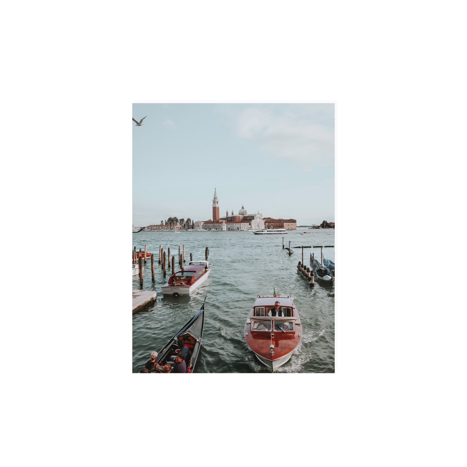 Galleggiante Venice Italian wall art 12 x 16 in unframed fine art print