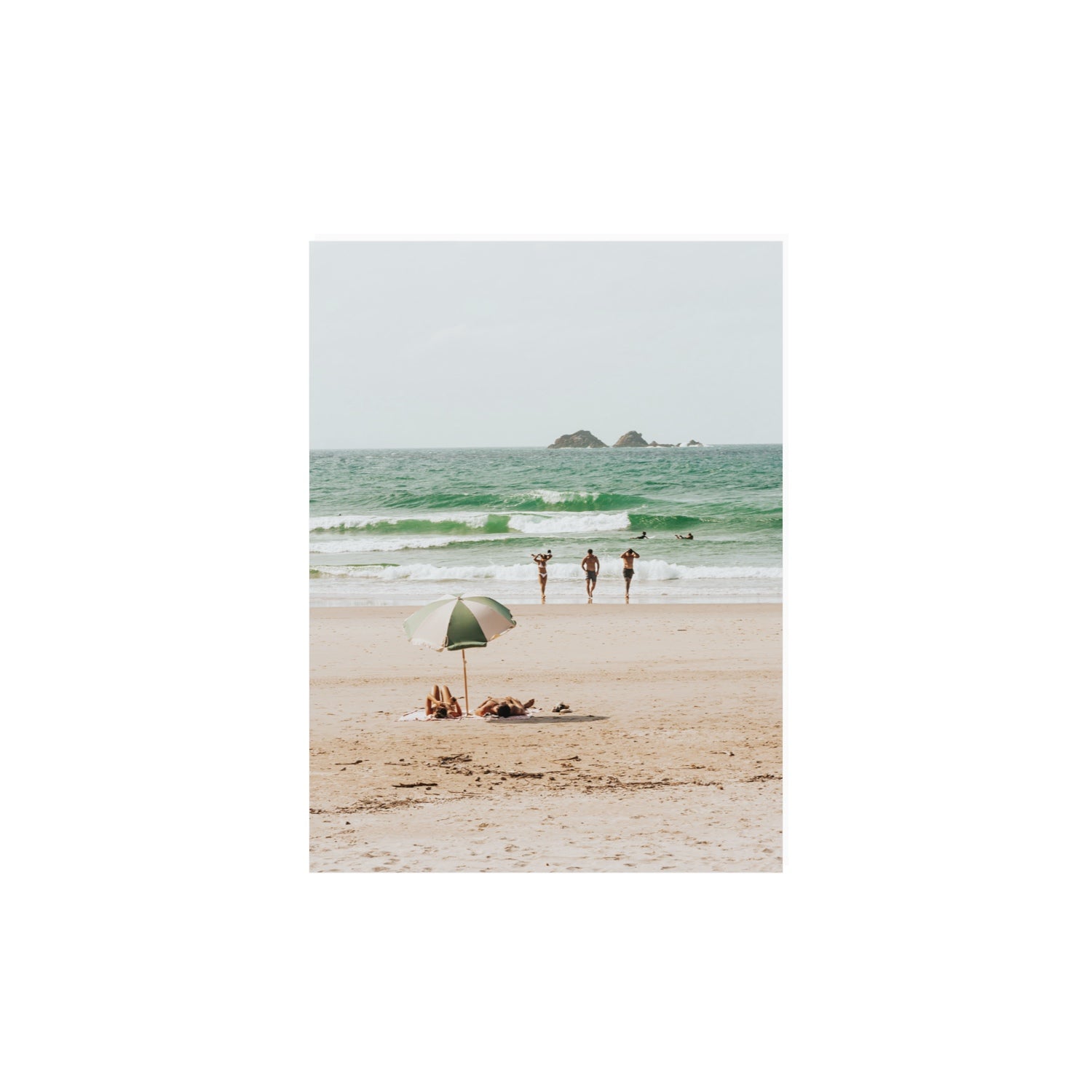 Escape The Ordinary Byron Bay coastal decor wall art 12 x 16 in unframed fine art print