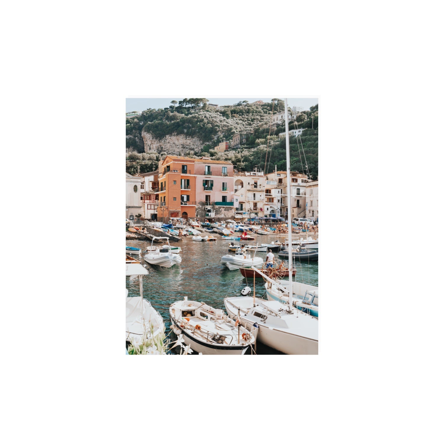 Marina Grande Sorrento coastal Italian wall art 12 x 16 in unframed fine art print