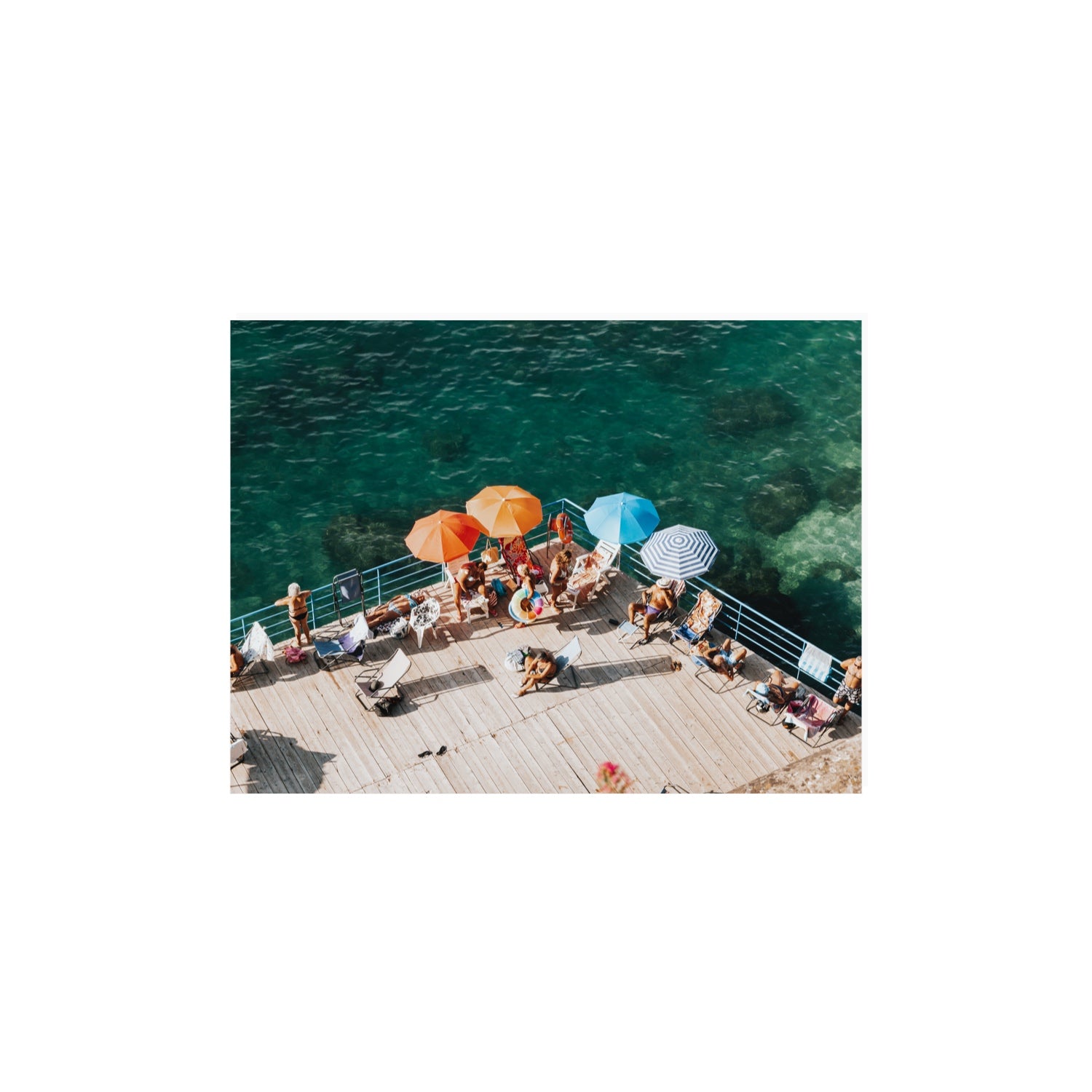Il Dolce Far Niente Sorrento coastal wall art 12 x 16 in unframed fine art print