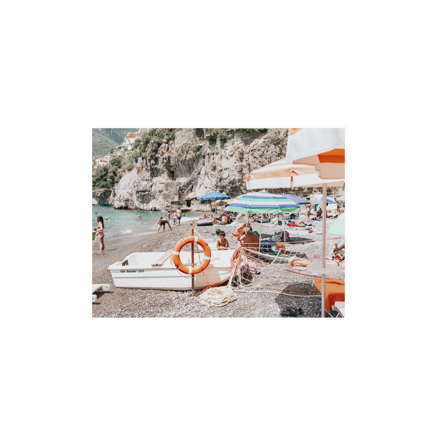 Bellezza By The Bay fine art print, Positano, Italy, 12 x 16 in, Unframed, Fine Art Print