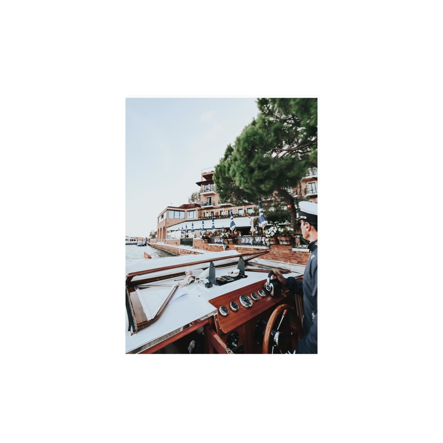 The Driver Venice Canal Italian wall art 12 x 16 in unframed fine art print
