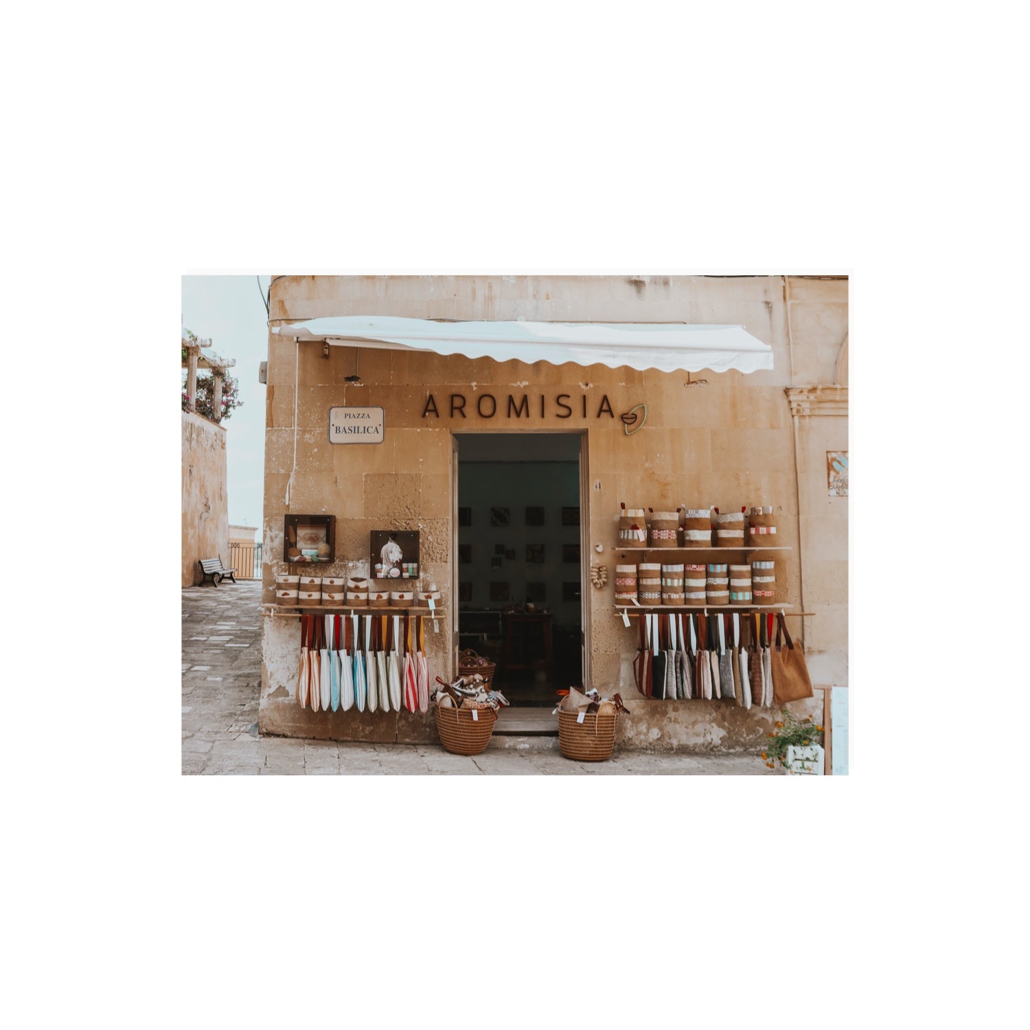 Aromisia Puglia Otranto Italian wall art 18 x 24 in unframed fine art print