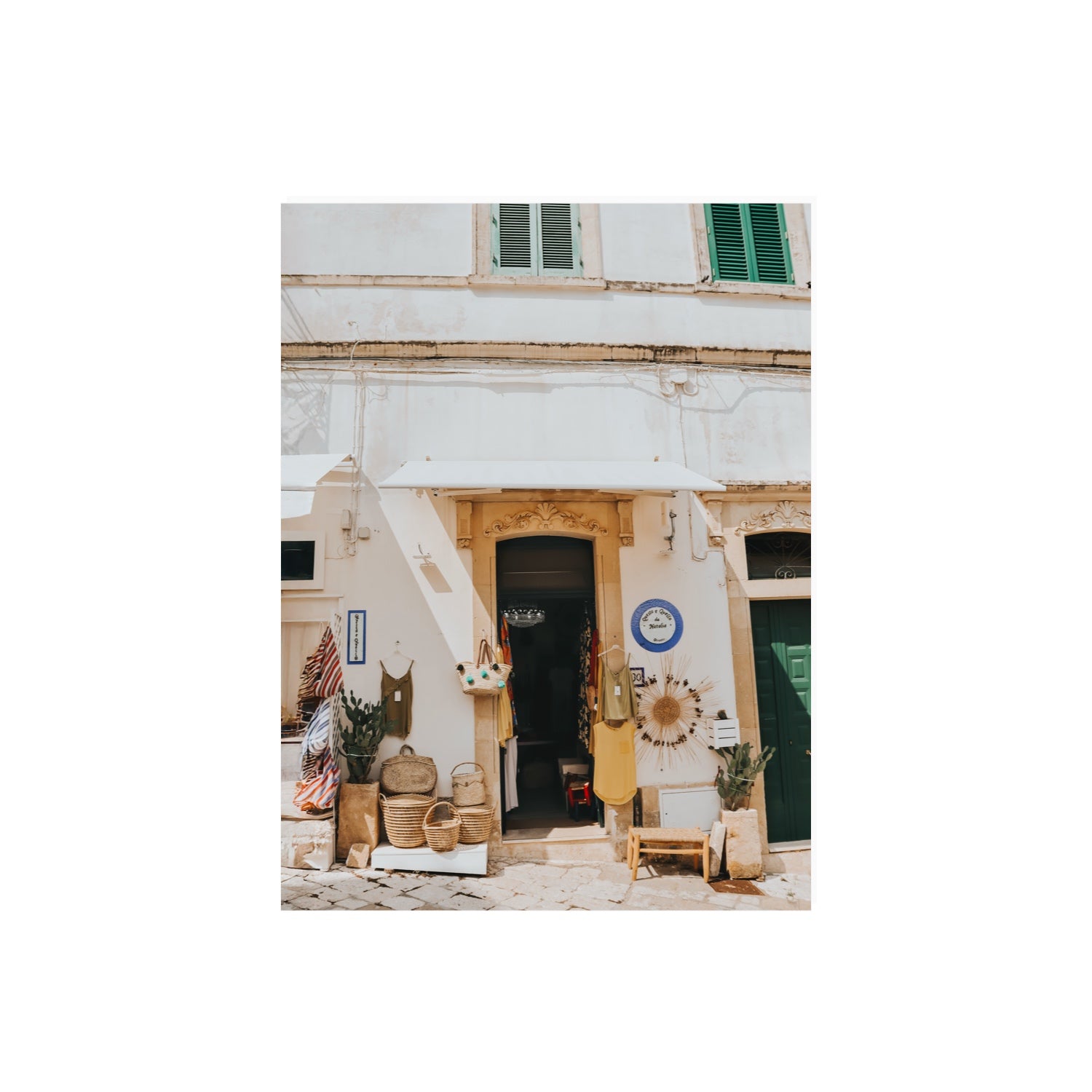 Artisan Ambience Puglia Italian wall art 18 x 24 in unframed fine art print
