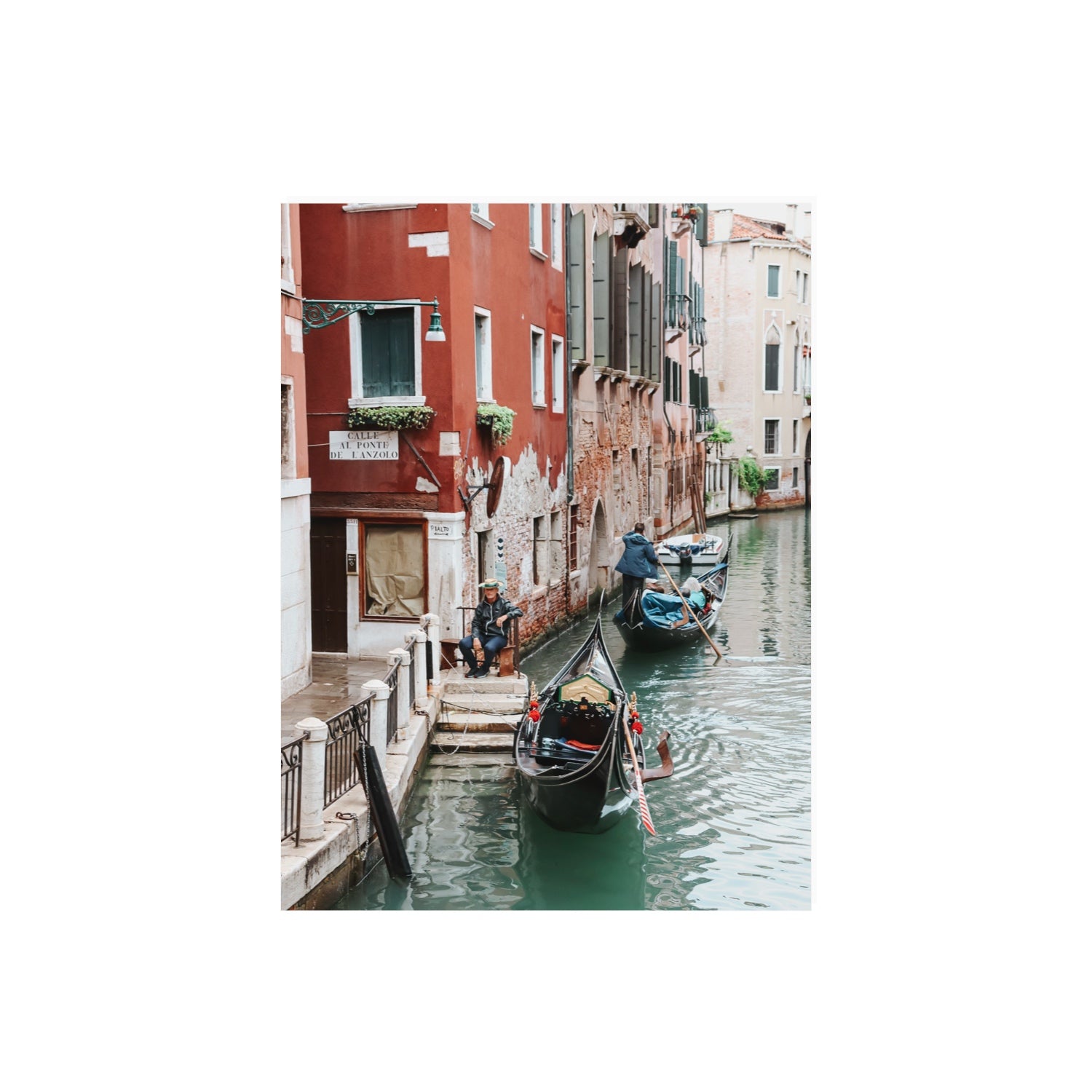 The Merchant Venice Canal Italian wall art 18 x 24 in unframed fine art print