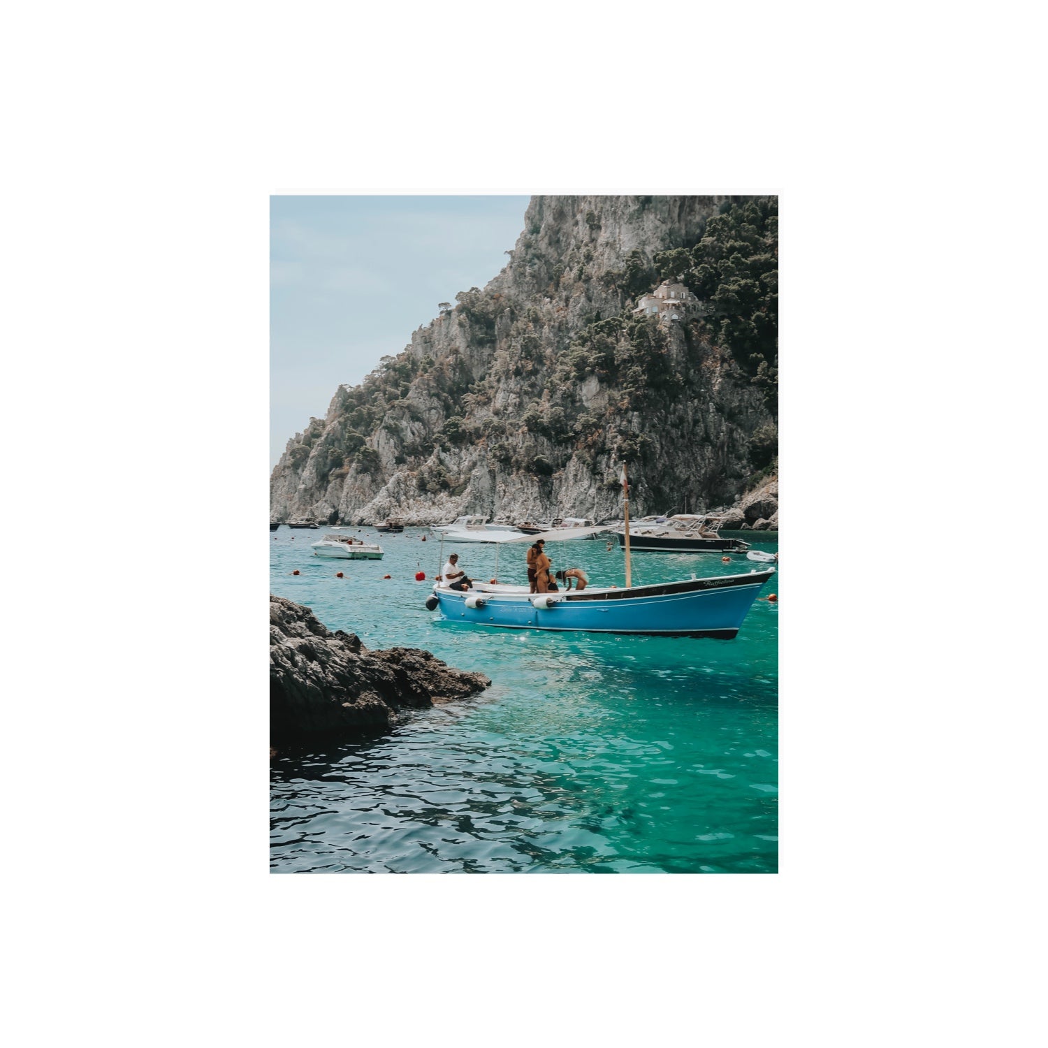 Emerald Escape fine art print, Capri, Italy, 18 x 24 in, Unframed, Fine Art Print