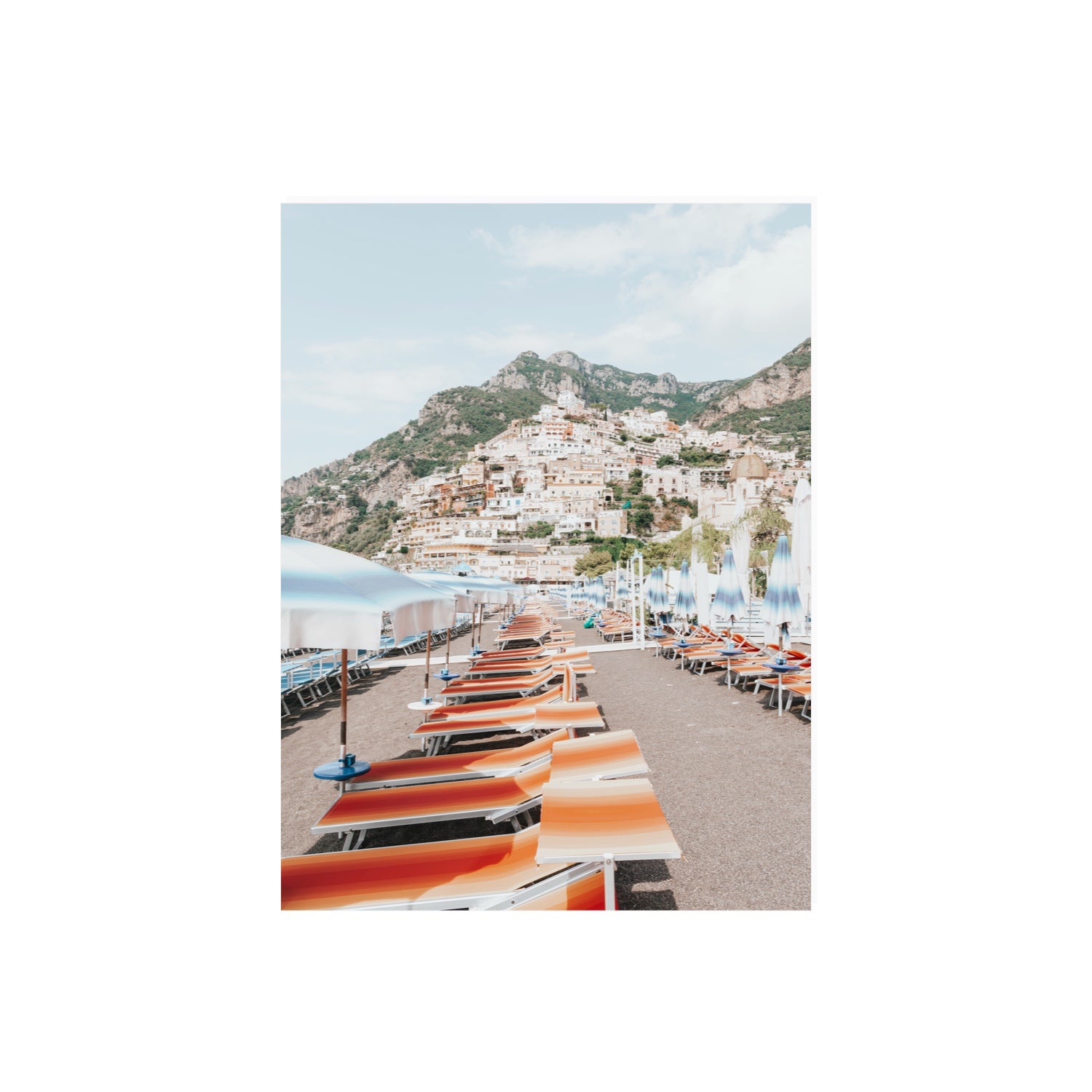 A Symphony of Colours Positano wall art 18 x 24 in unframed fine art print
