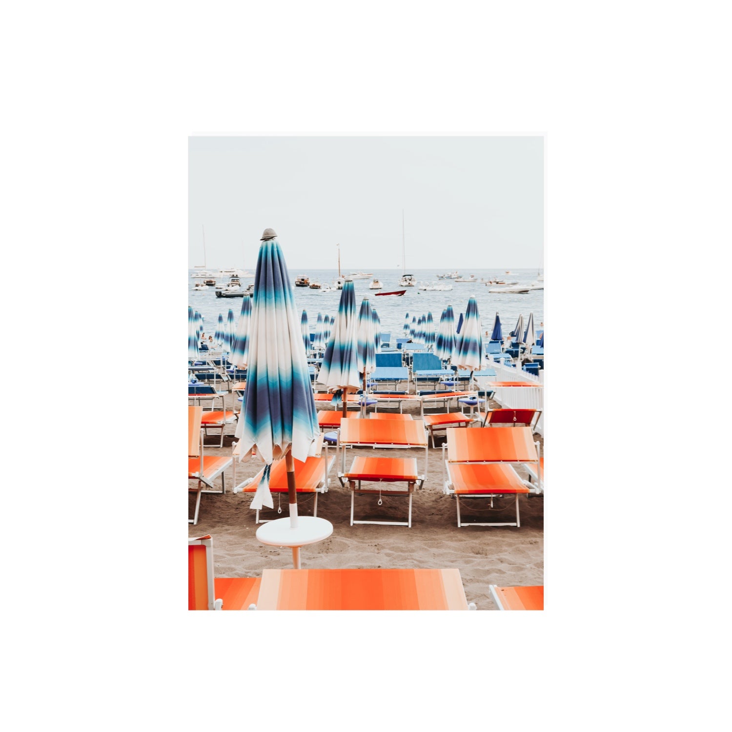Orange Crush fine art print, Positano, Italy, 18 x 24 in, Unframed, Fine Art Print