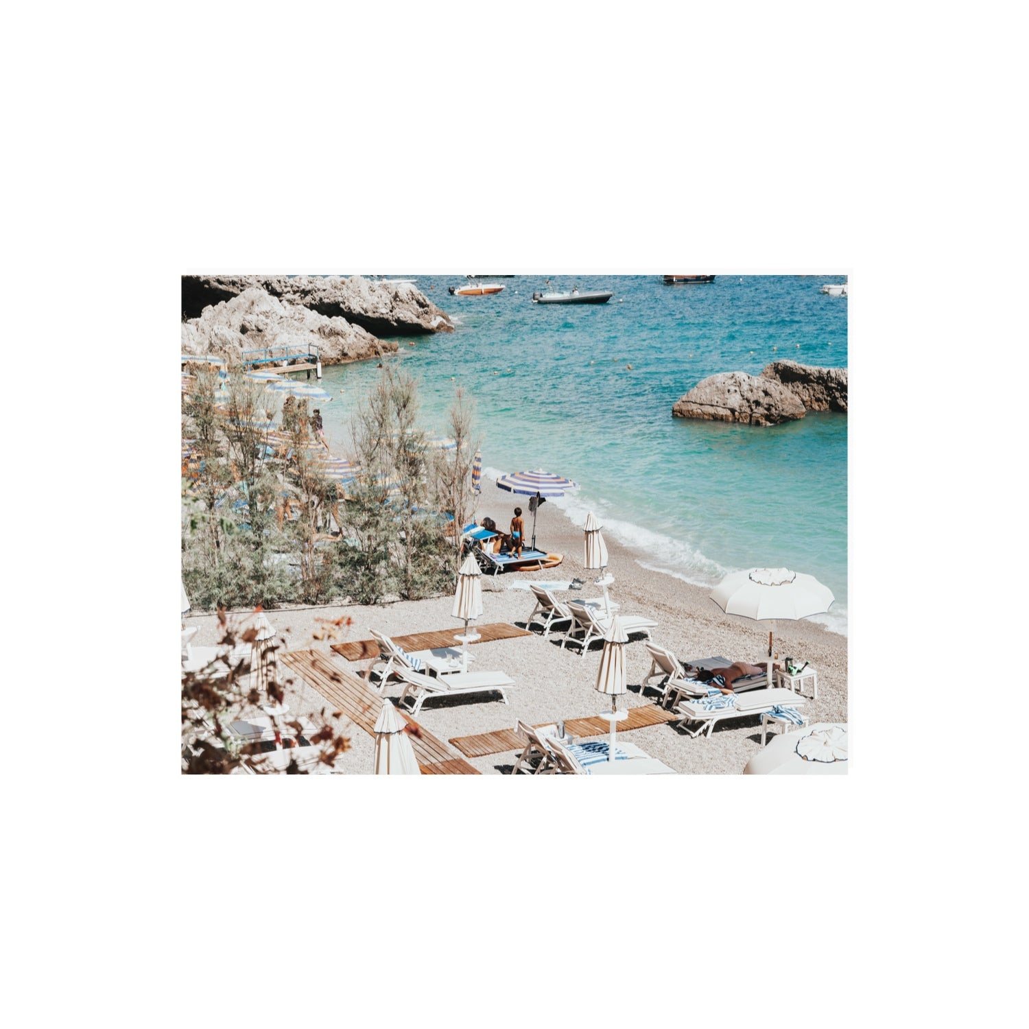 Life Could Be A Dream Amalfi wall art 18 x 24 in unframed fine art print