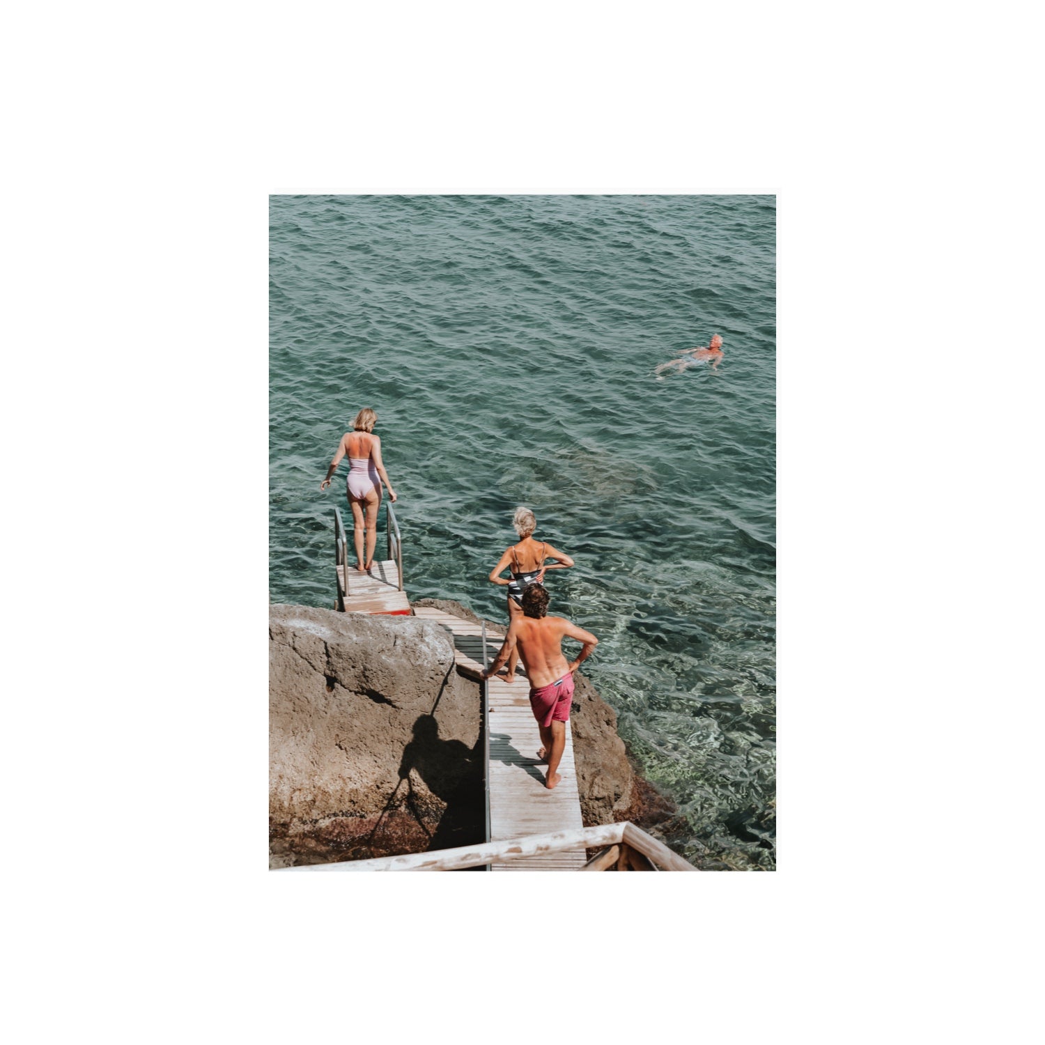 Freewheeling Spirit Tuscany coastal Italian wall art 18 x 24 in unframed fine art print