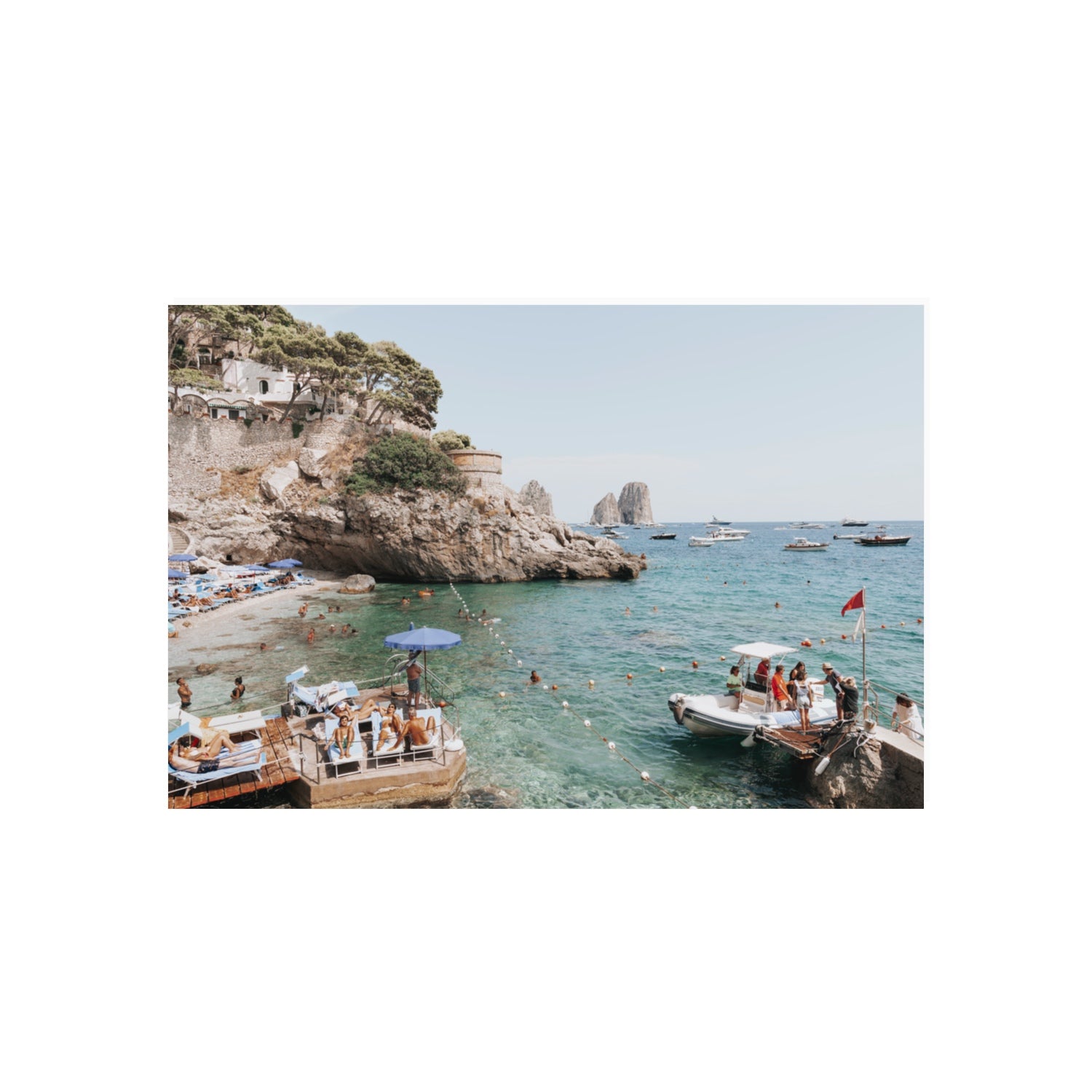 Torre Saracena fine art print, Capri, Italy, 20 x 30 in, Unframed, Fine Art Print