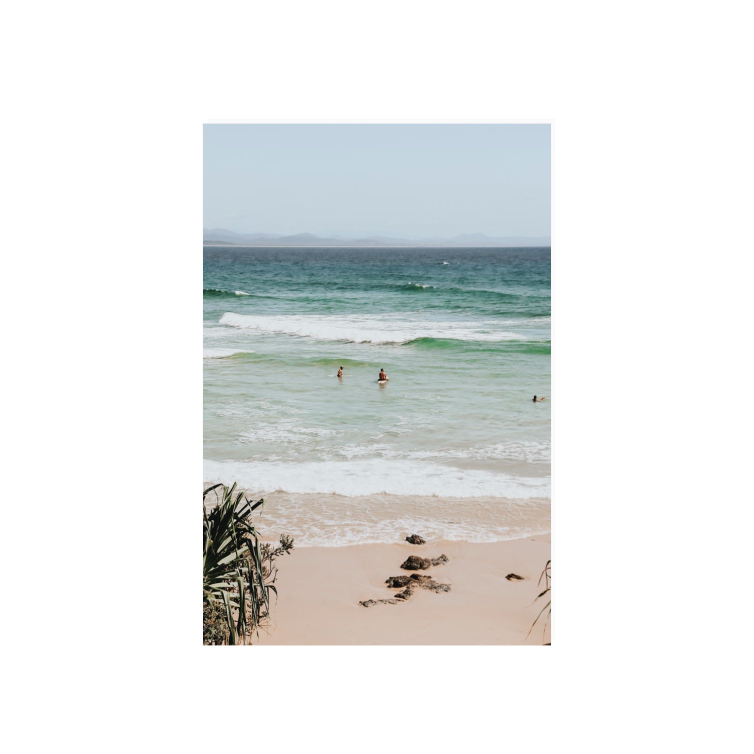 Lets Go Trippin' Byron Bay Surf coastal wall art 20 x 30 in unframed fine art print