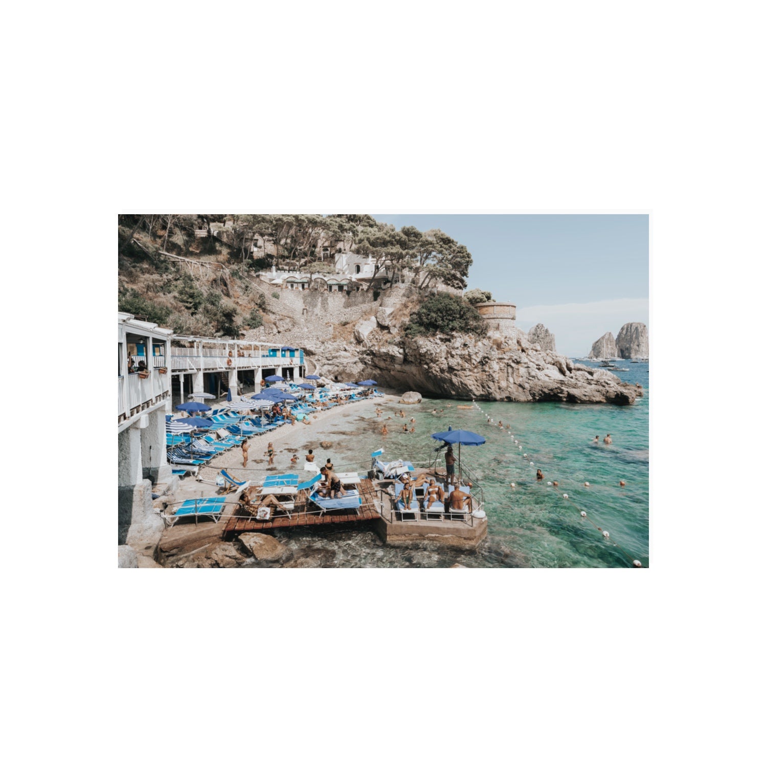 Vita Bella fine art print, Capri, Italy, 20 x 30 in, Unframed, Fine Art Print
