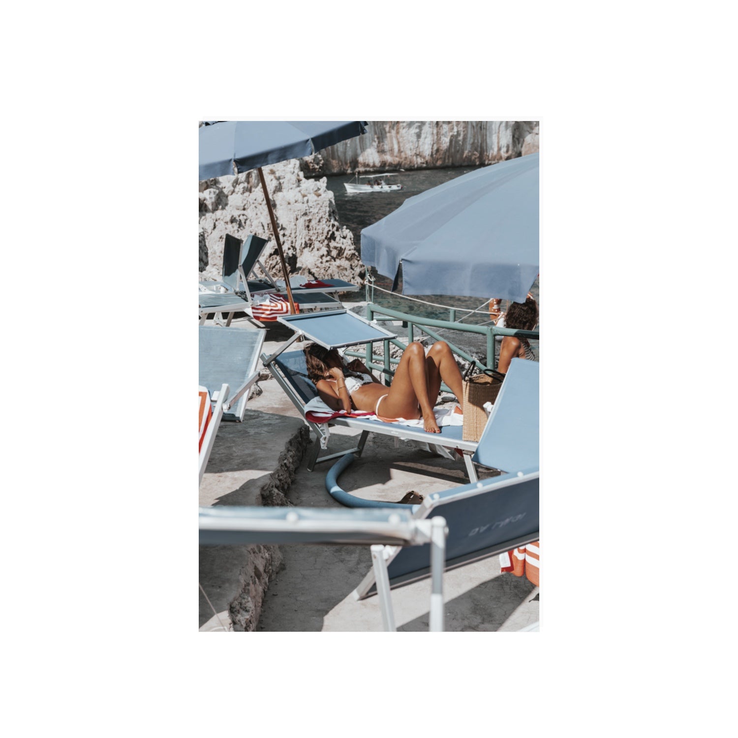 Beach Babe fine art print, Capri, Italy, 20 x 30 in, Unframed, Fine Art Print