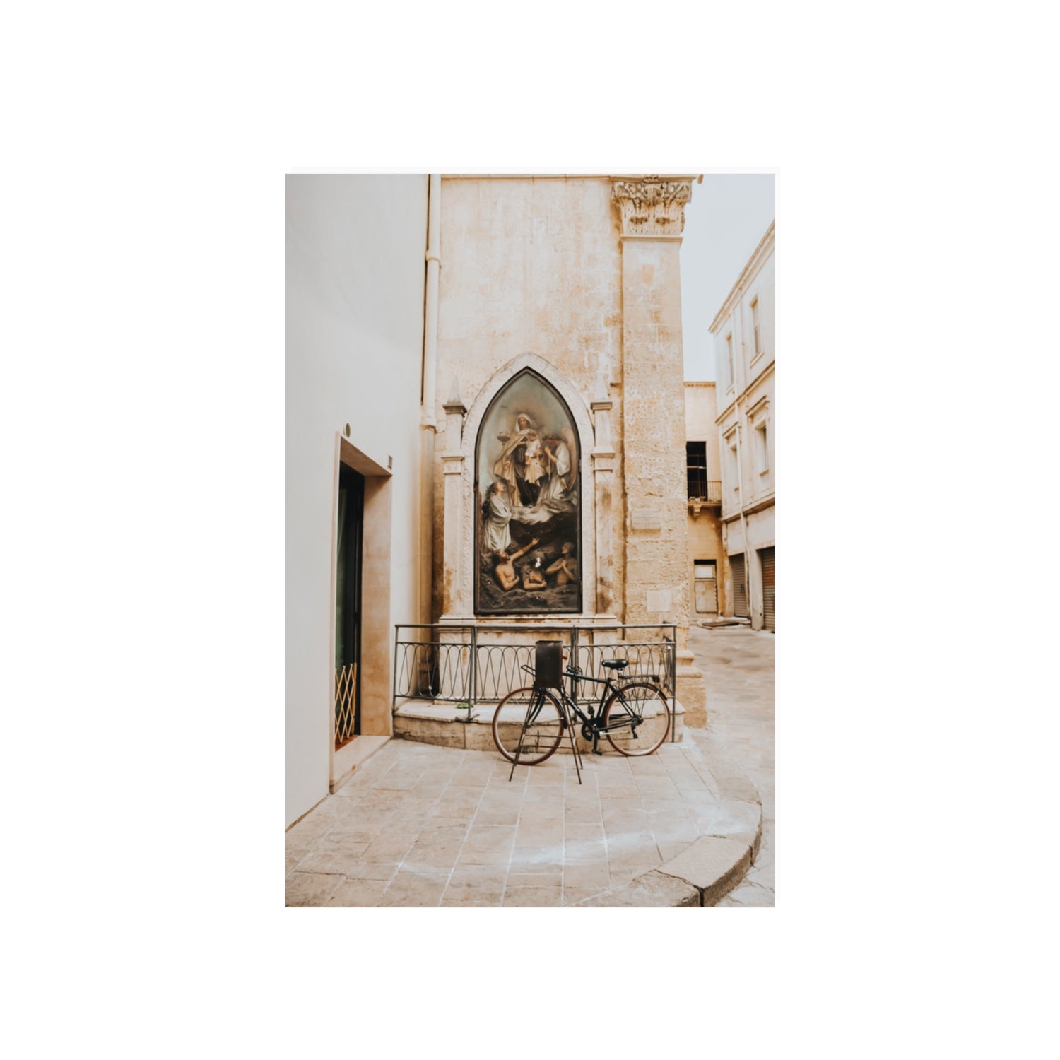 La Chiesa Puglia Otranto Italian wall art 20 x 30 in unframed fine art print