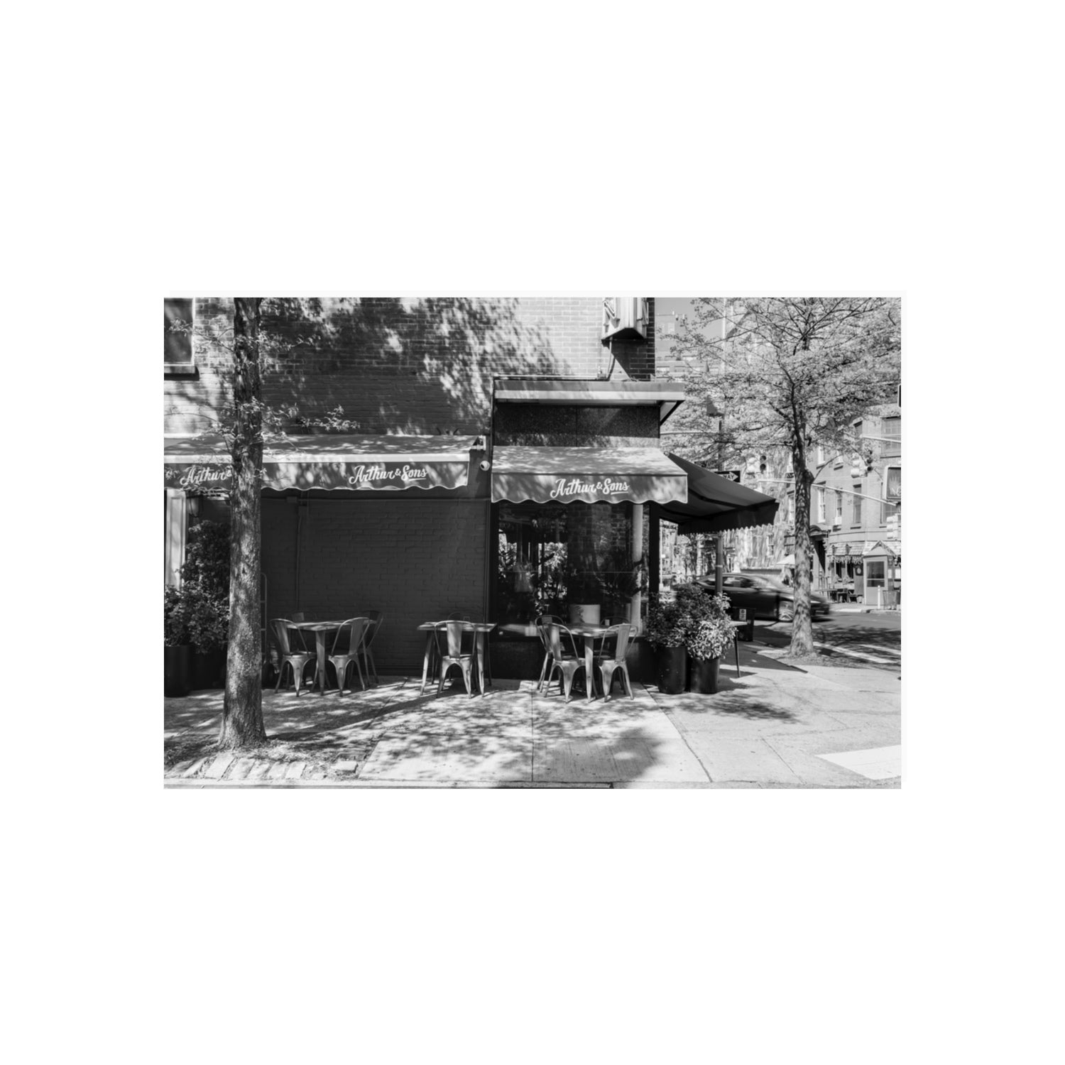 Arthur's Corner New York NYC Restaurant wall art 20 x 30 in unframed fine art print