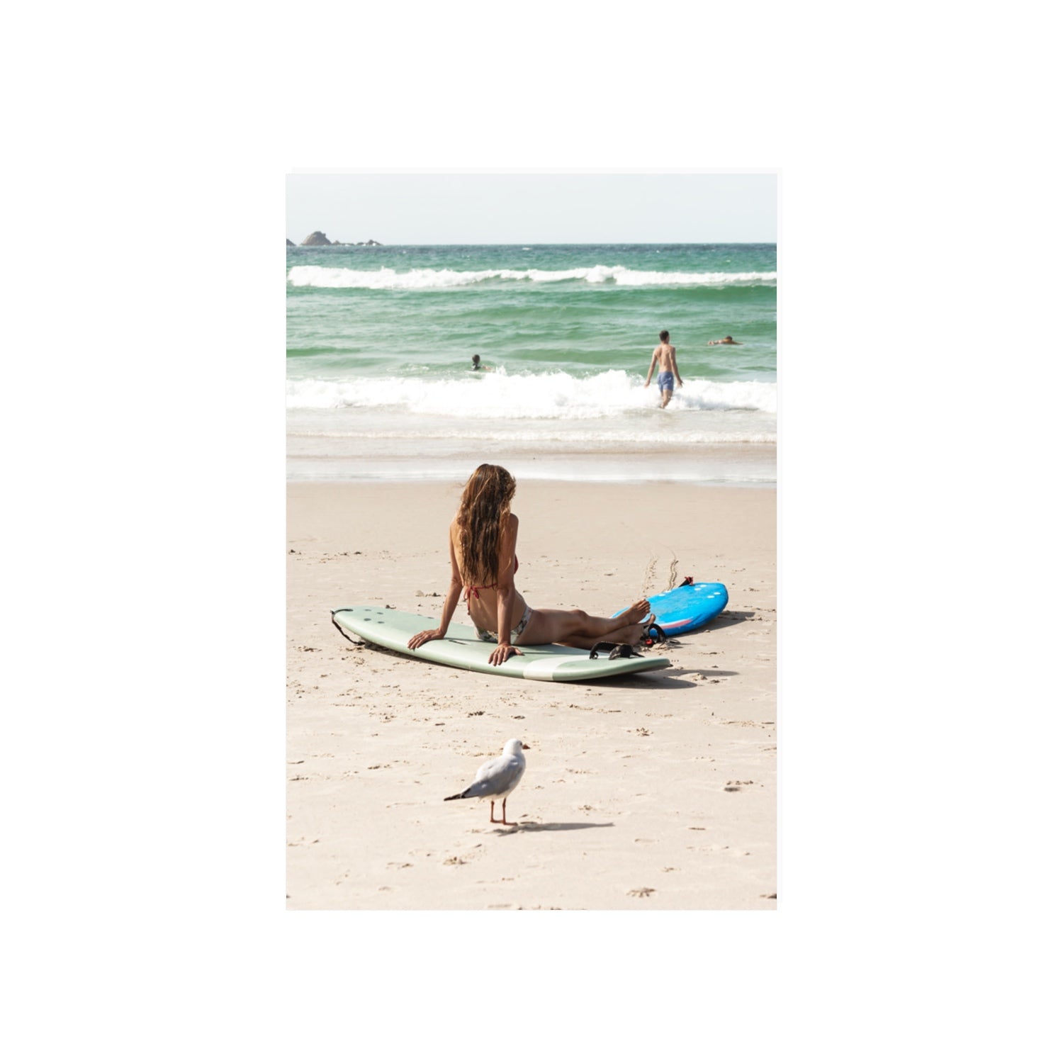 Carissa Byron Bay Surf coastal wall art 20 x 30 in unframed fine art print