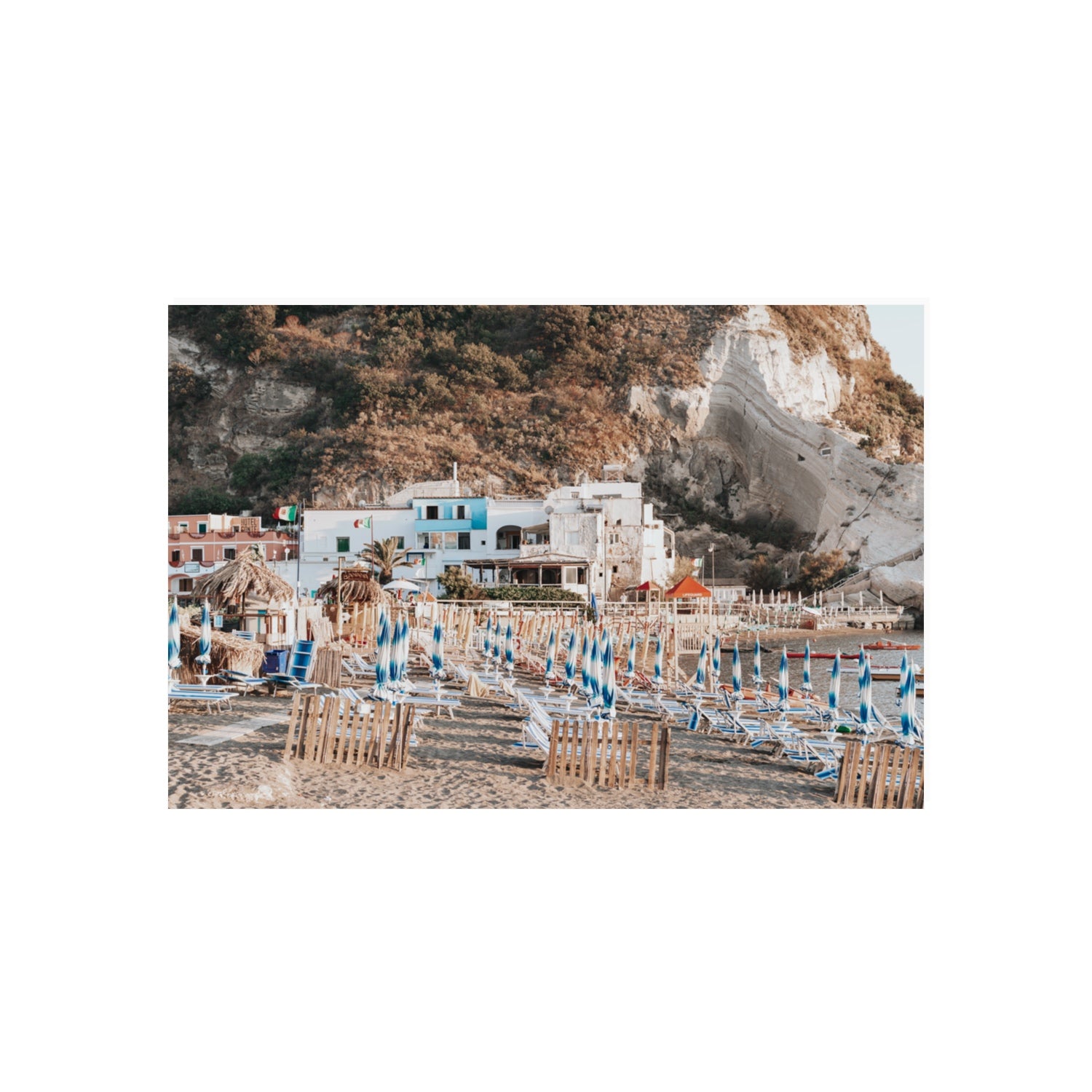 Sant' Angelo Ischia Italian coastal wall art 20 x 30 in unframed fine art print
