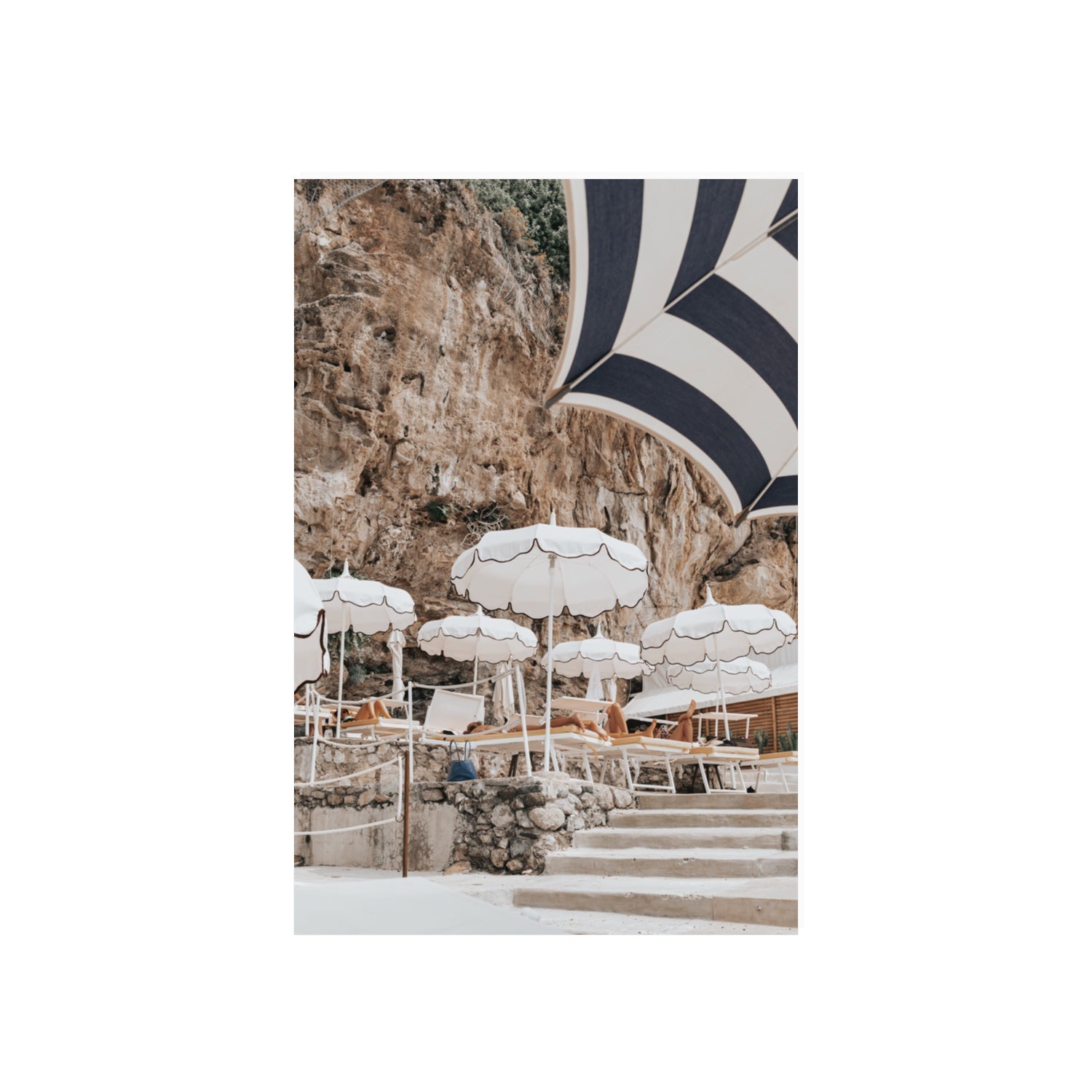 Rocky Refuge fine art print, Positano, Italy, 20 x 30 in, Unframed, Fine Art Print