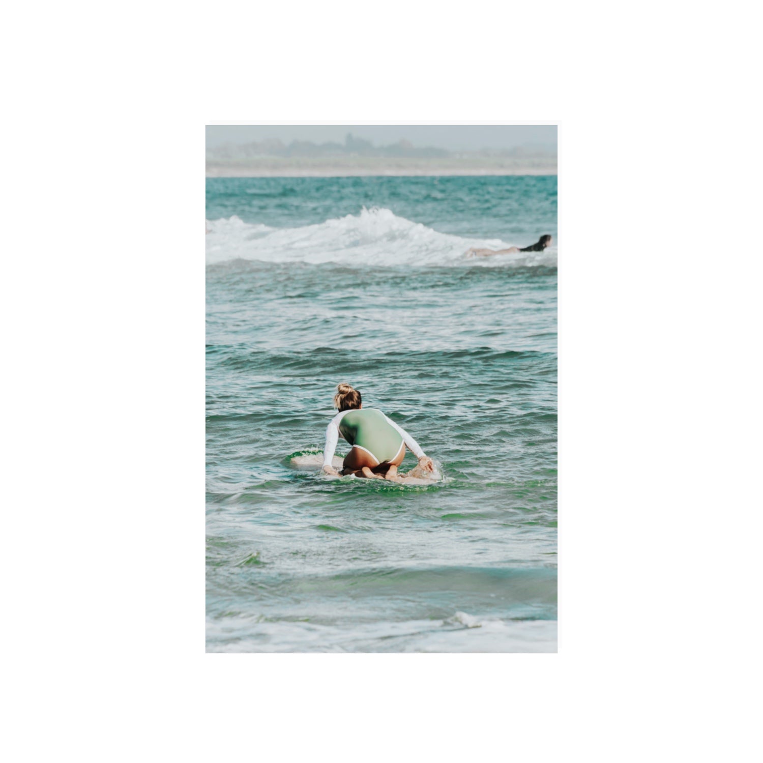 Quincy Byron Bay Surf coastal wall art 20 x 30 in unframed fine art print