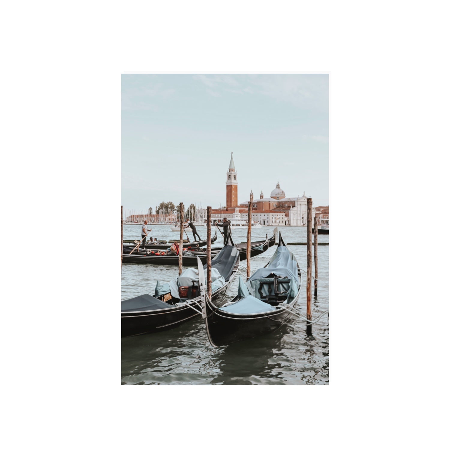 Italian Commute Venice Italian Mediterranean decor wall art 20 x 30 in unframed fine art print
