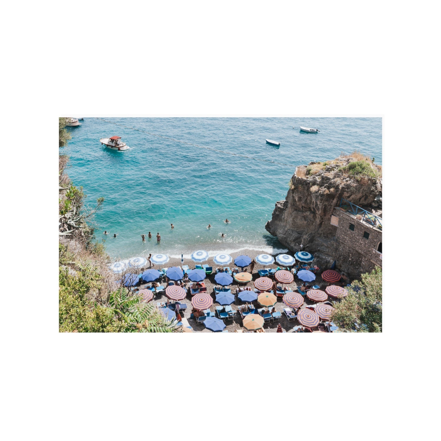 The Cove fine art print, Positano, Italy, 24 x 36 in, Unframed, Fine Art Print