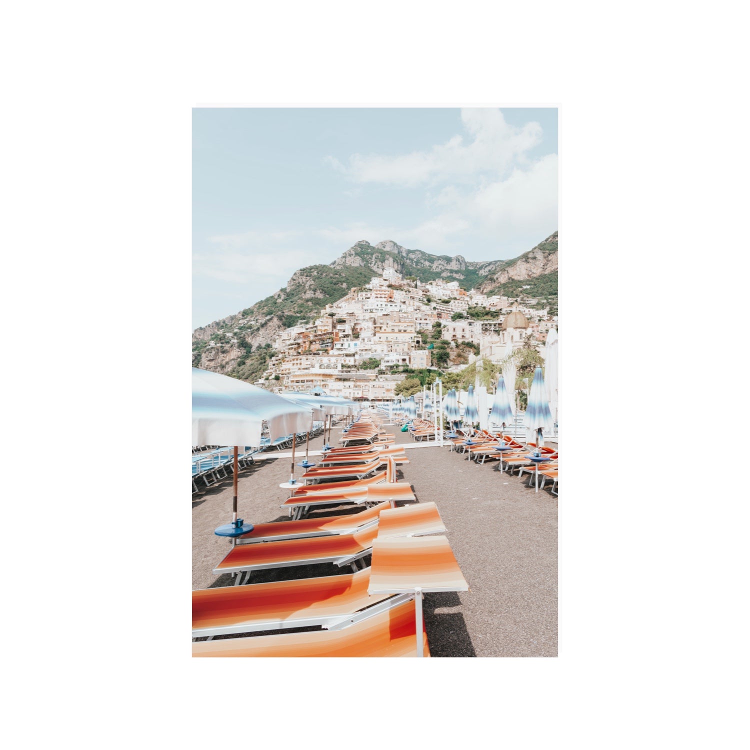 A Symphony of Colours Positano wall art 24 x 36 in unframed fine art print