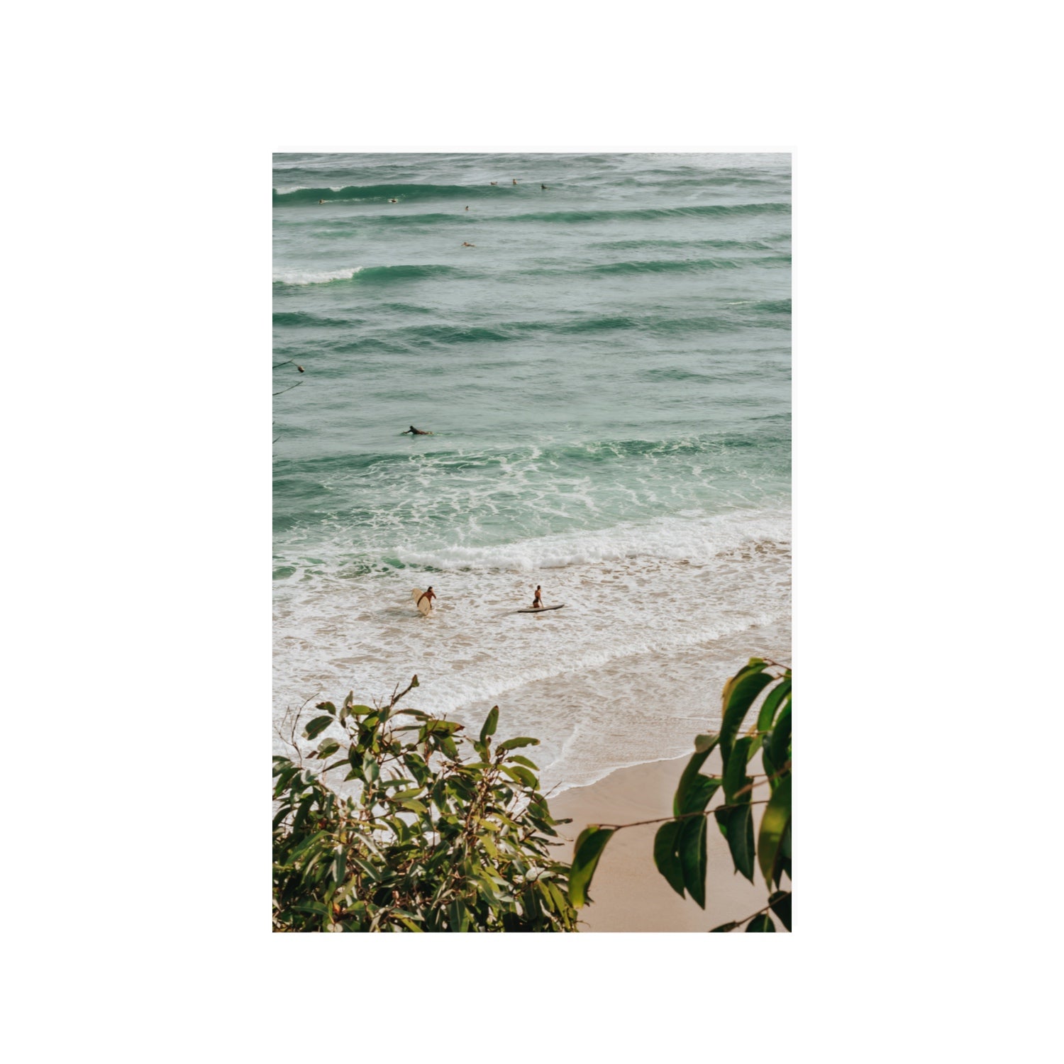 Private Paradise fine art print, Byron Bay, Australia, 24 x 36 in, Unframed, Fine Art Print