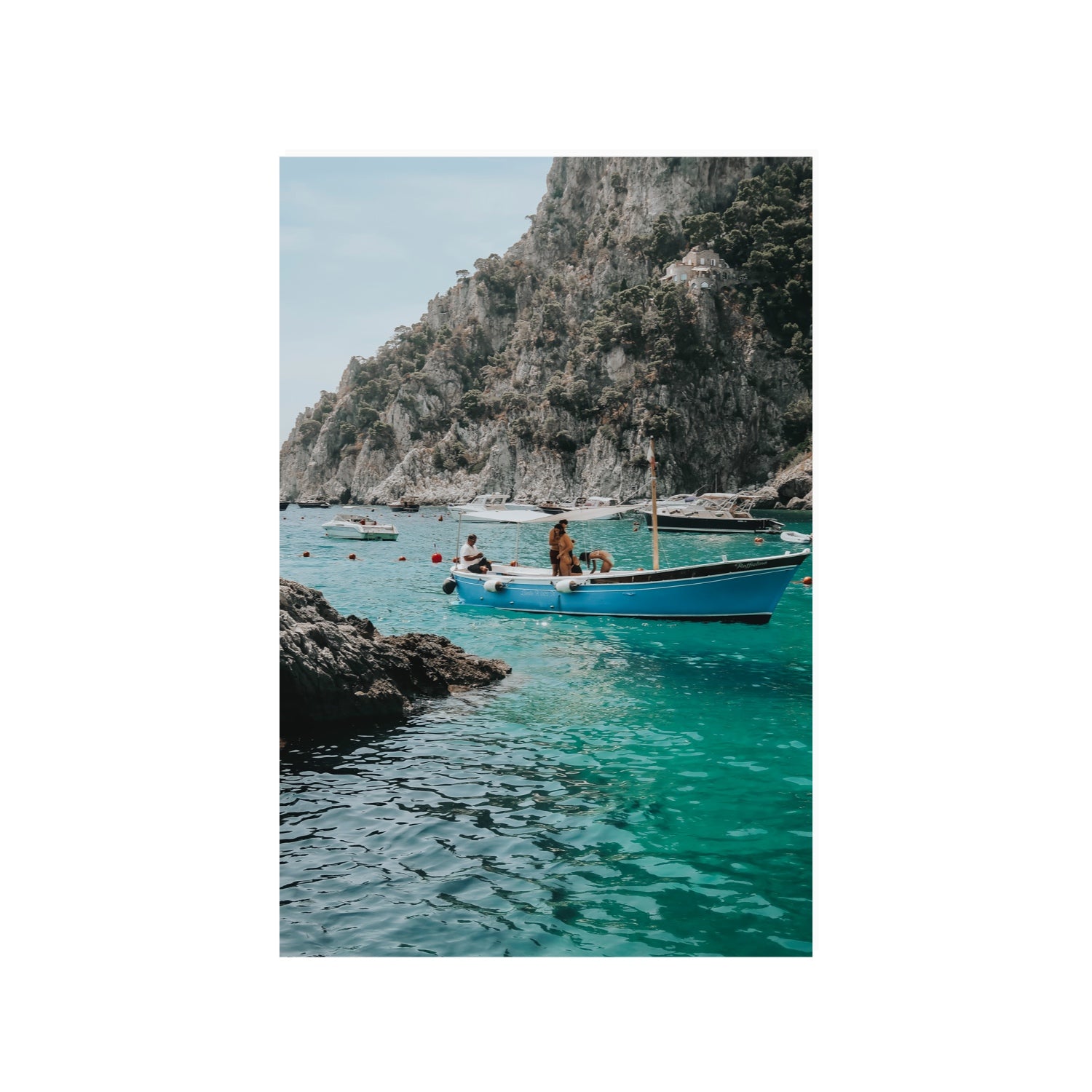 Emerald Escape fine art print, Capri, Italy, 24 x 36 in, Unframed, Fine Art Print