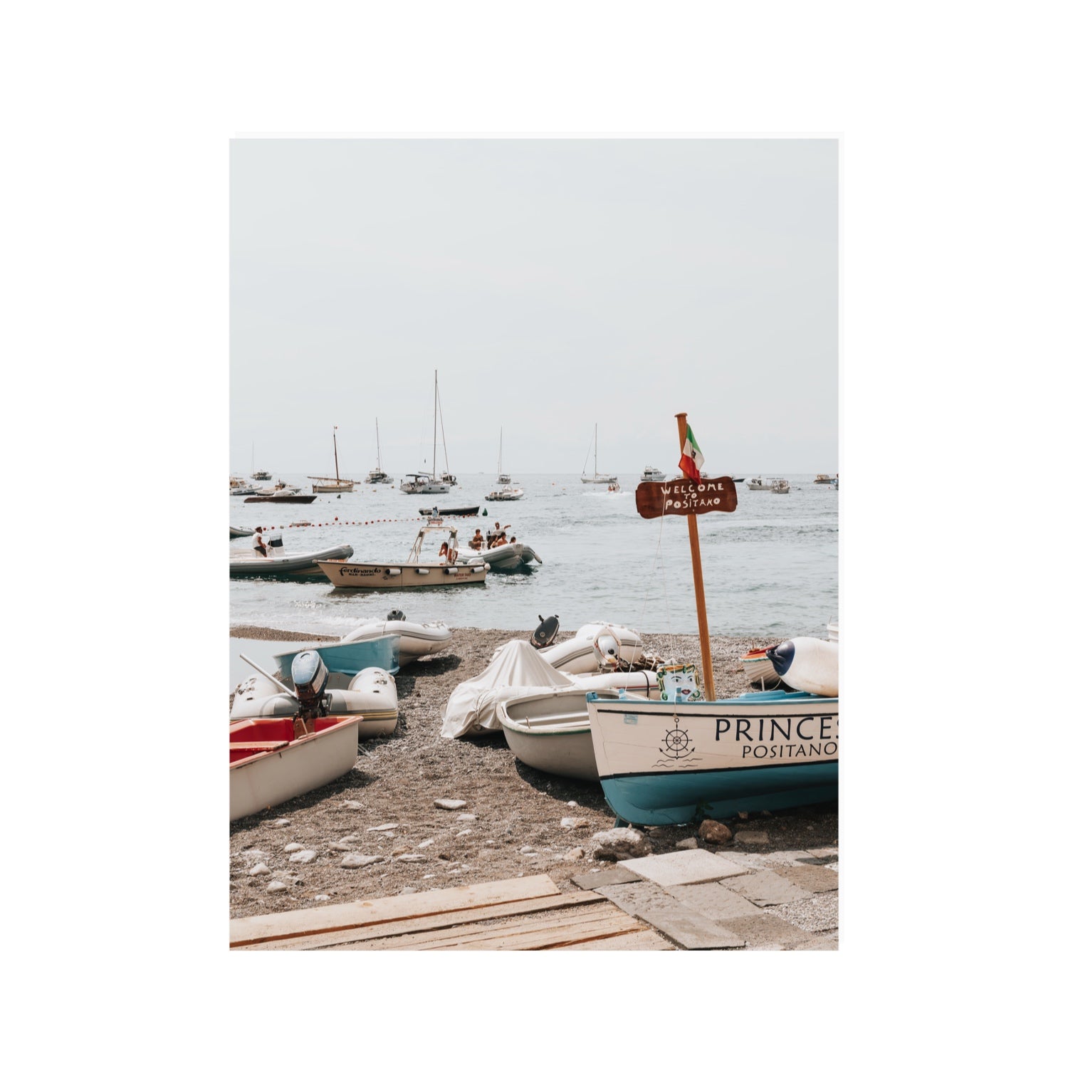 Coming Home Positano wall art 30 x 40 in unframed fine art print