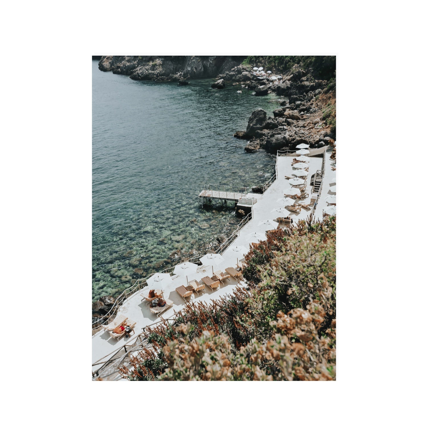 Go Beyond The Postcard Tuscany coastal wall art 30 x 40 in unframed fine art print
