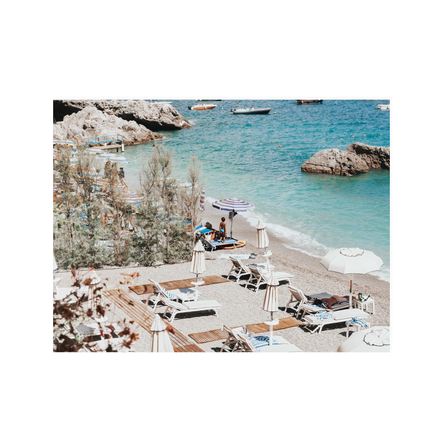 Life Could Be A Dream Amalfi wall art 30 x 40 in unframed fine art print