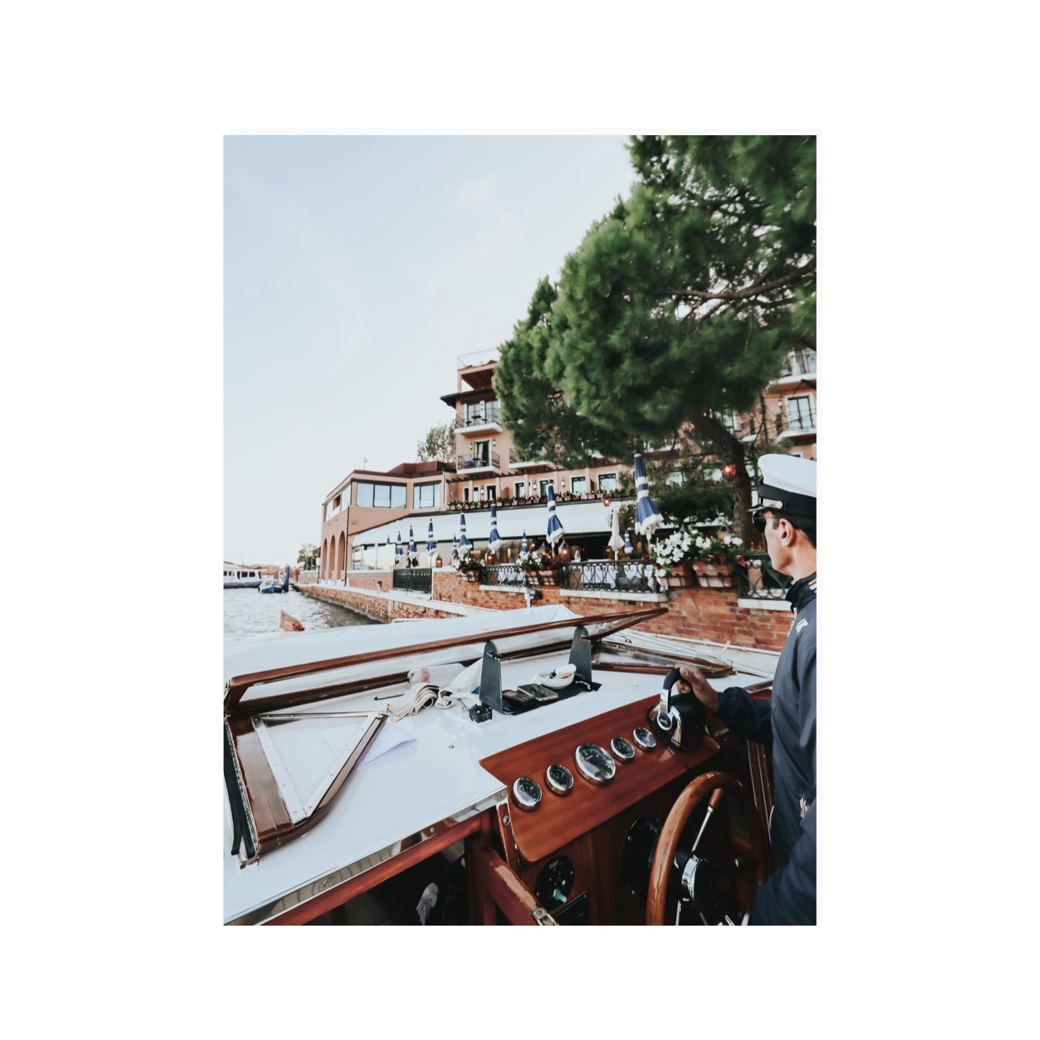 The Driver Venice Canal Italian wall art 30 x 40 in unframed fine art print