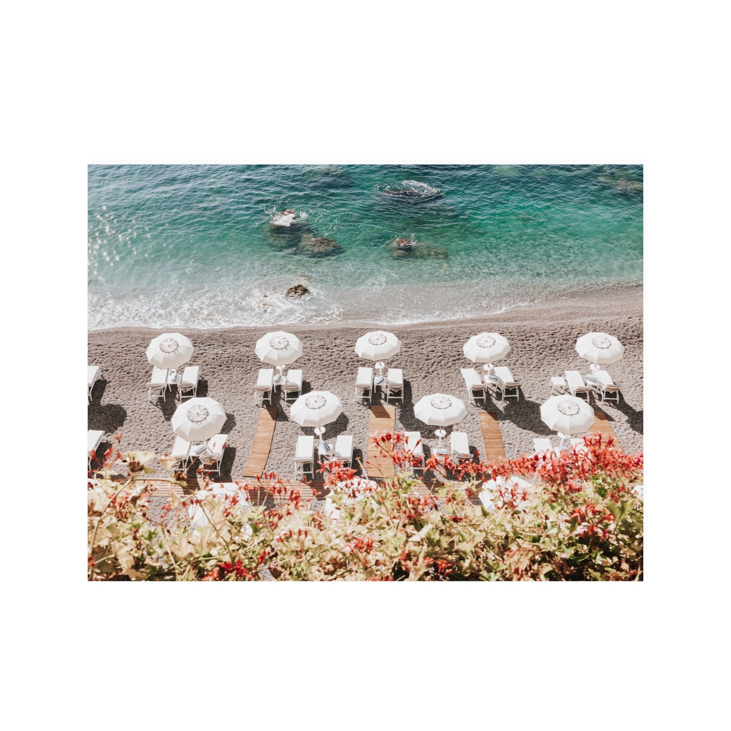 Coastal Charms fine art print, Amalfi, Italy, 30 x 40 in, Unframed, Fine Art Print