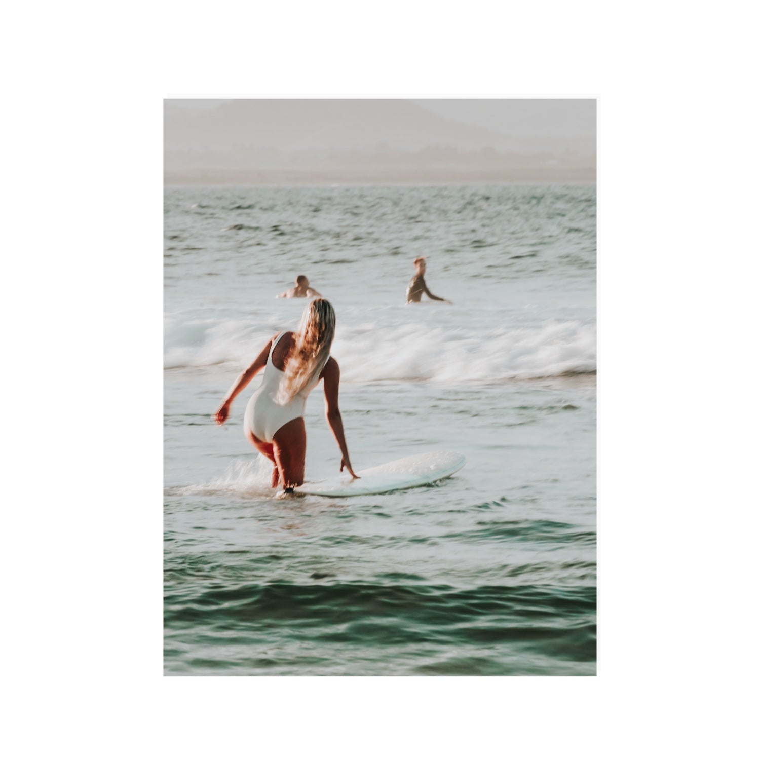 Blondie Byron Bay Surf coastal decor wall art 30 x 40 in unframed fine art print