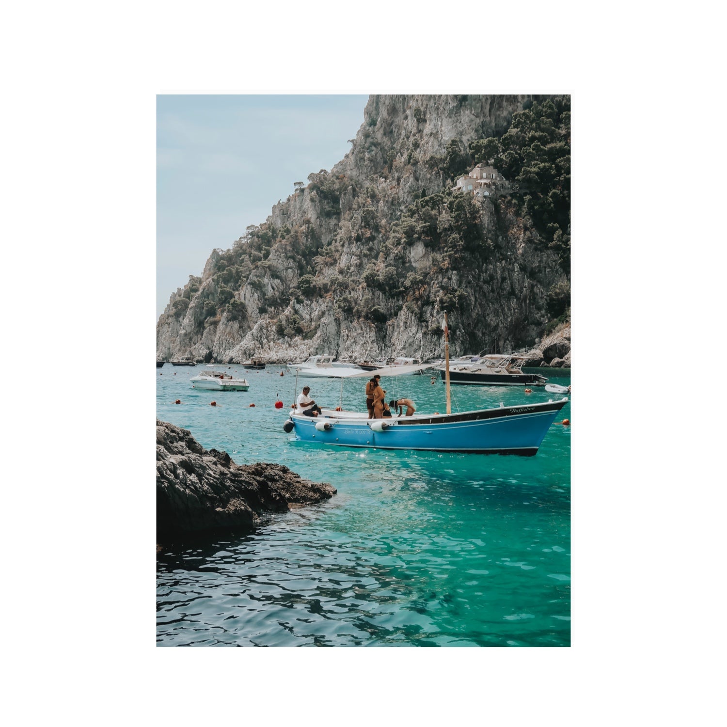 Emerald Escape fine art print, Capri, Italy, 30 x 40 in, Unframed, Fine Art Print
