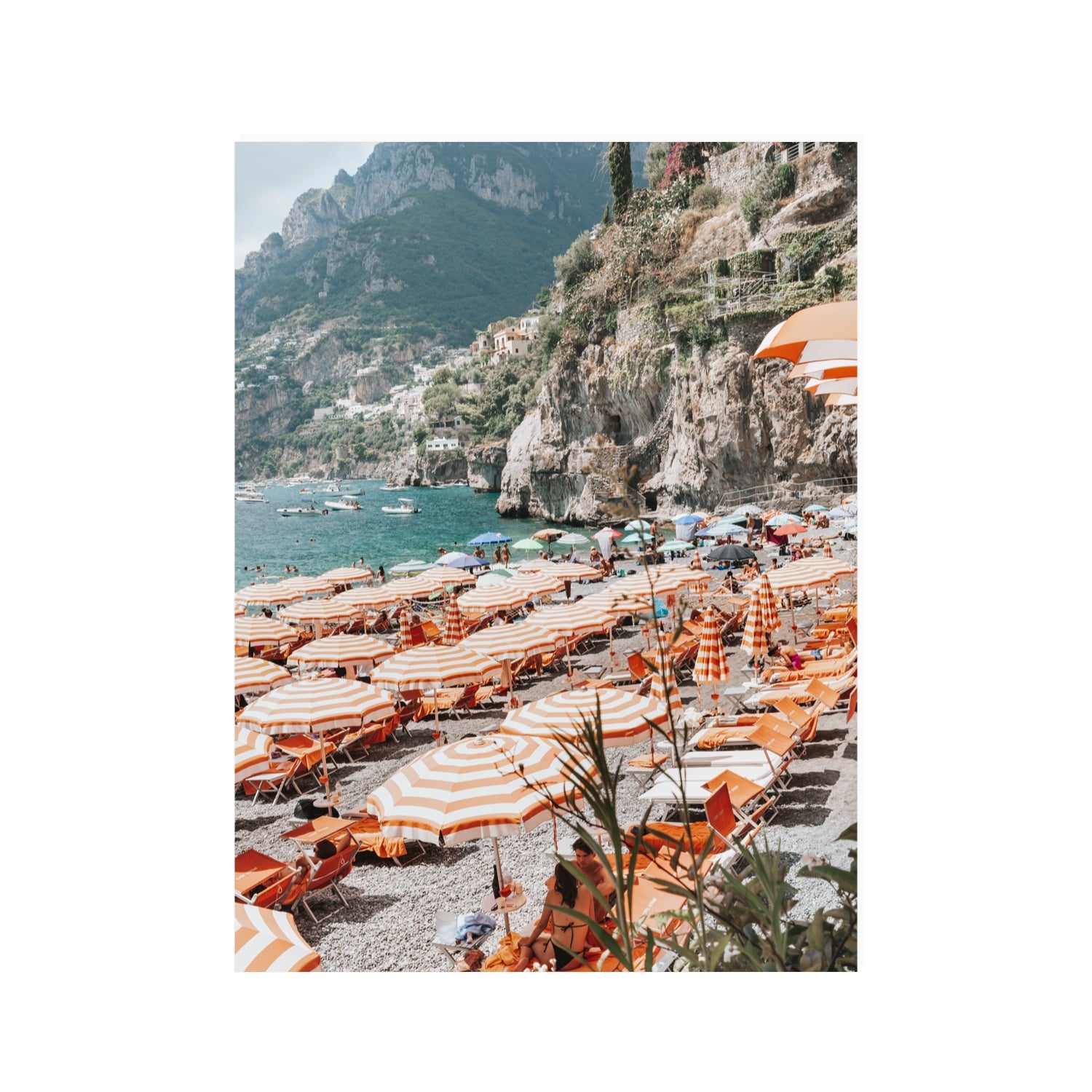 Bagni d'Arienzo Positano decor wall art 30 x 40 in unframed fine art print
