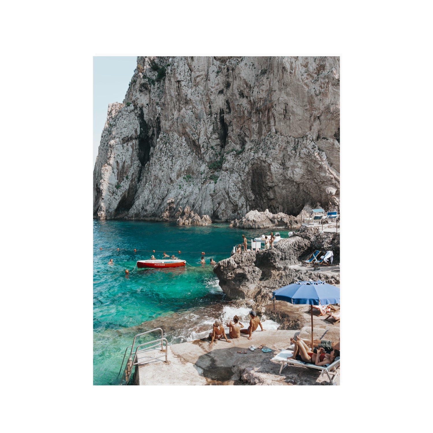Tranquility fine art print, Capri, Italy, 30 x 40 in, Unframed, Fine Art Print