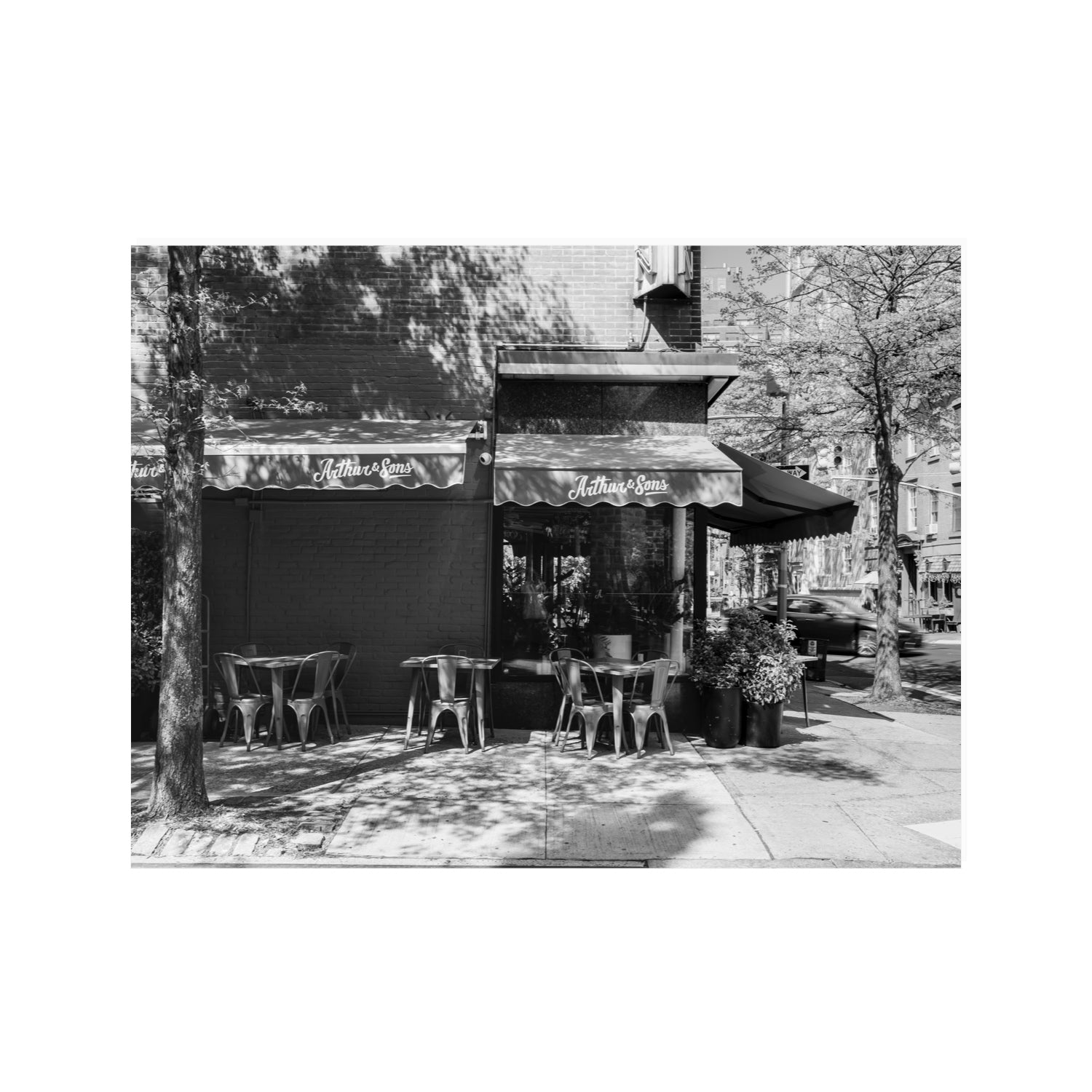 Arthur's Corner New York NYC Restaurant wall art 30 x 40 in unframed fine art print