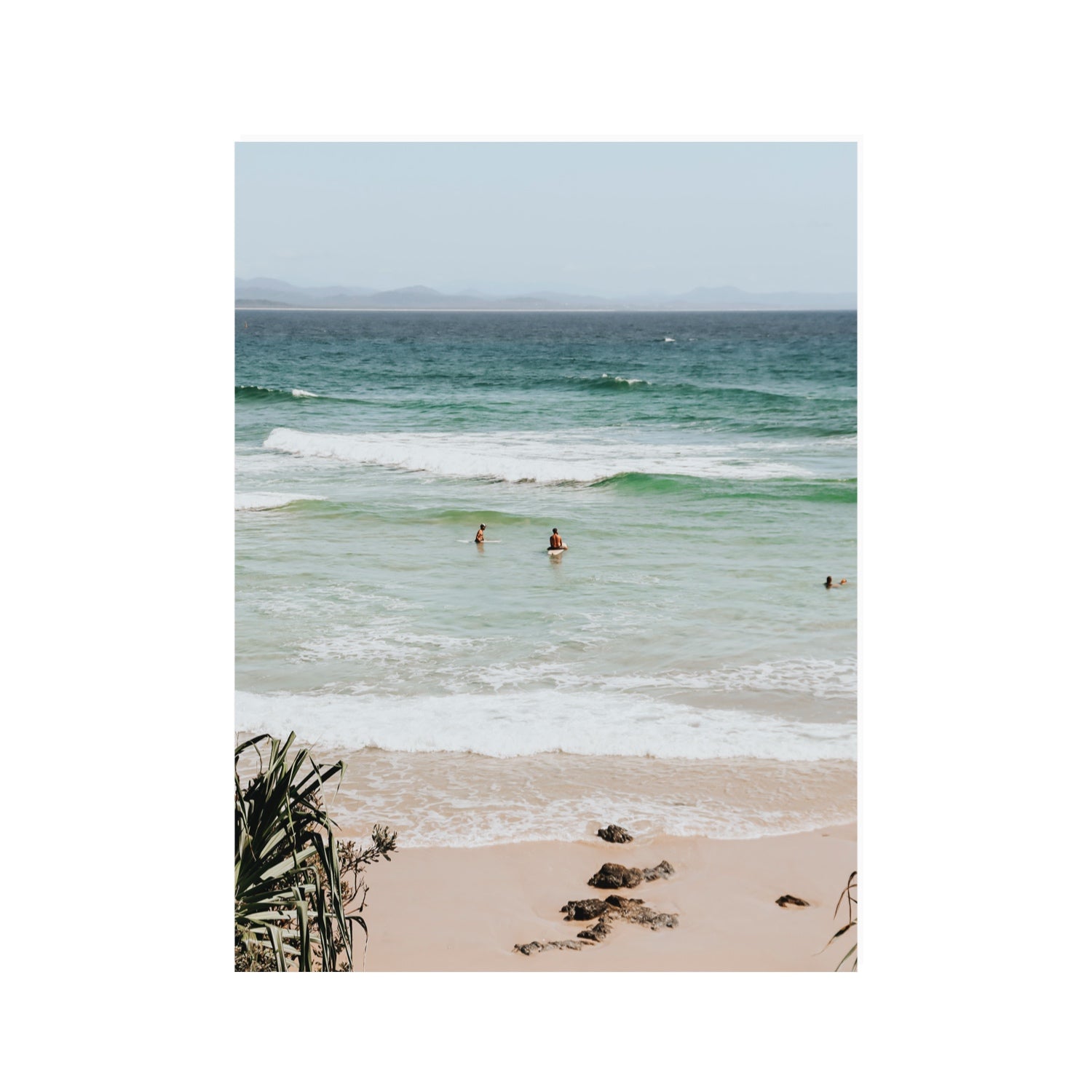 Lets Go Trippin' Byron Bay Surf coastal wall art 30 x 40 in unframed fine art print