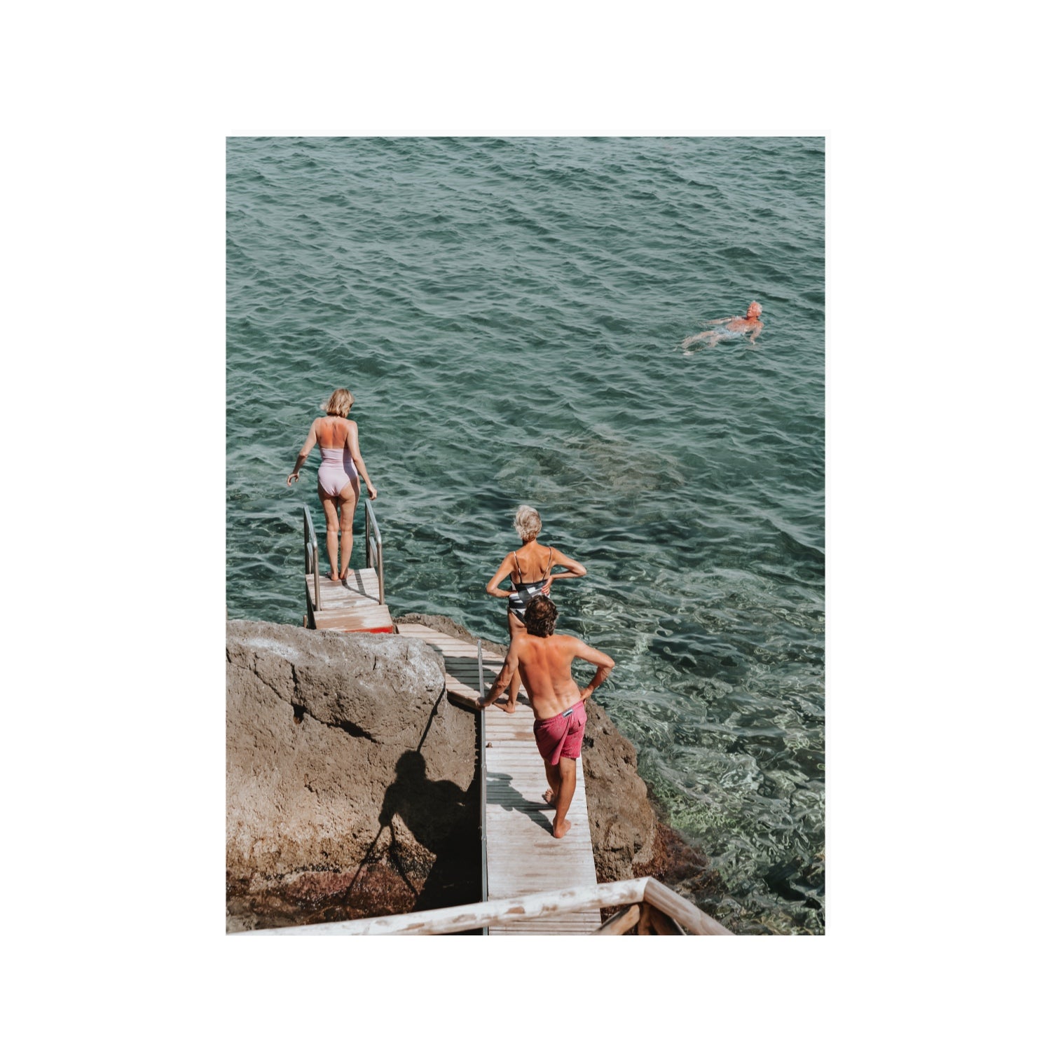 Freewheeling Spirit Tuscany coastal Italian wall art 30 x 40 in unframed fine art print