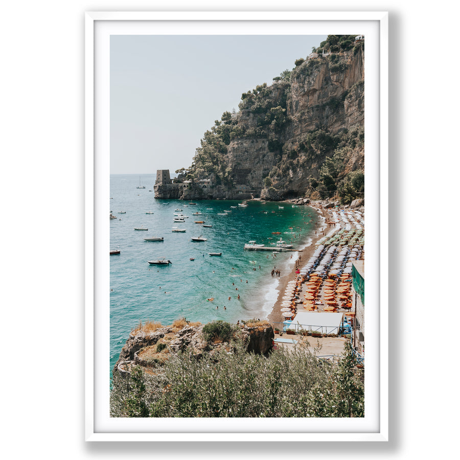 Baia dei Sogni Positano wall art main fine art print image