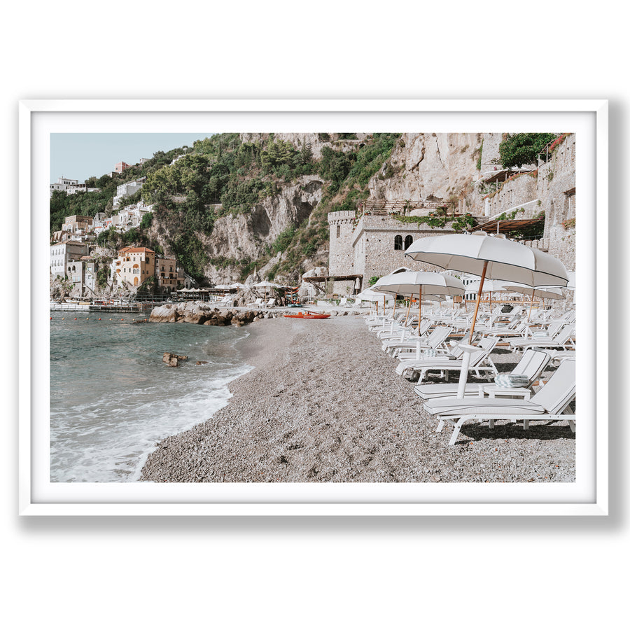Borgo Santandrea Amalfi Coast wall art main fine art print image