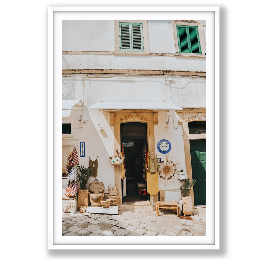 Artisan Ambience Puglia Italian wall art main fine art print image