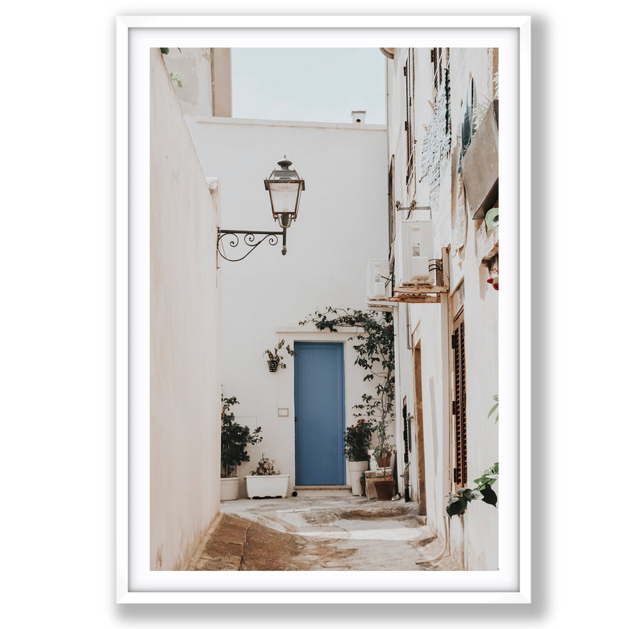 Entry Envy Puglia Ostuni wall art main fine art print image